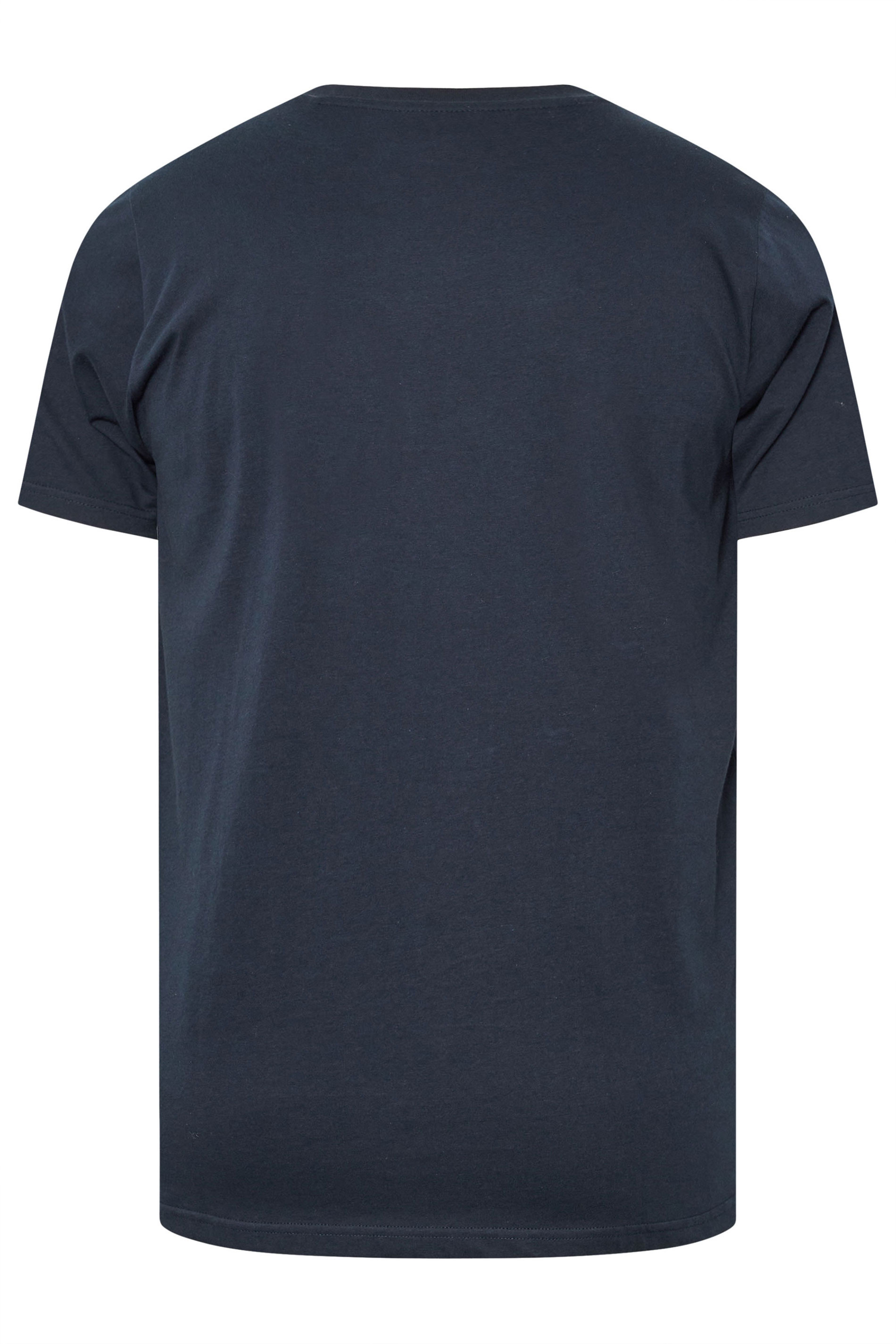 BadRhino Big & Tall 5 PACK Navy Blue & Blue Core T-Shirts | BadRhino 6