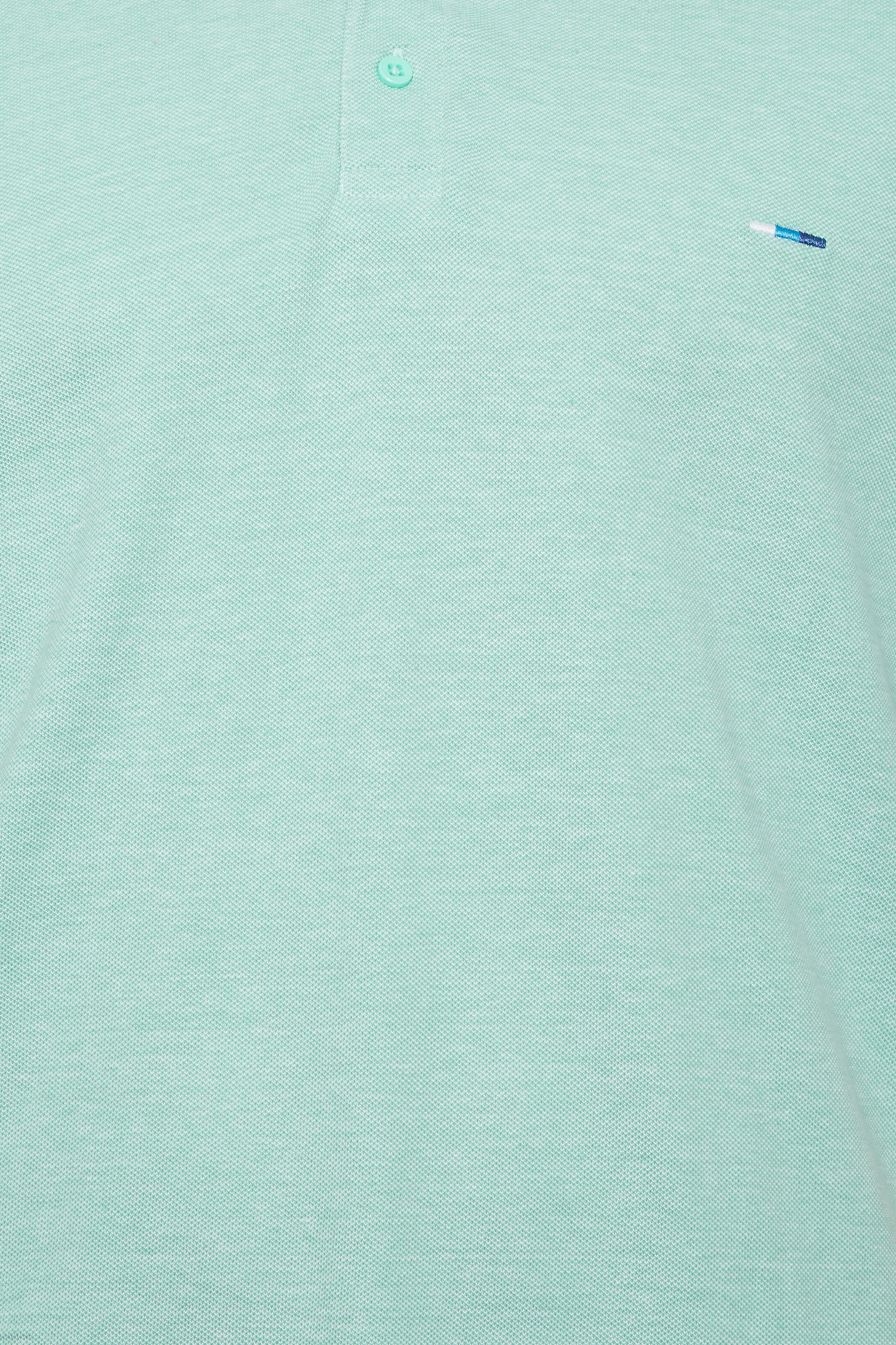 BadRhino Big & Tall Big & Tall Light Green Birdseye Polo Shirt | BadRhino 2
