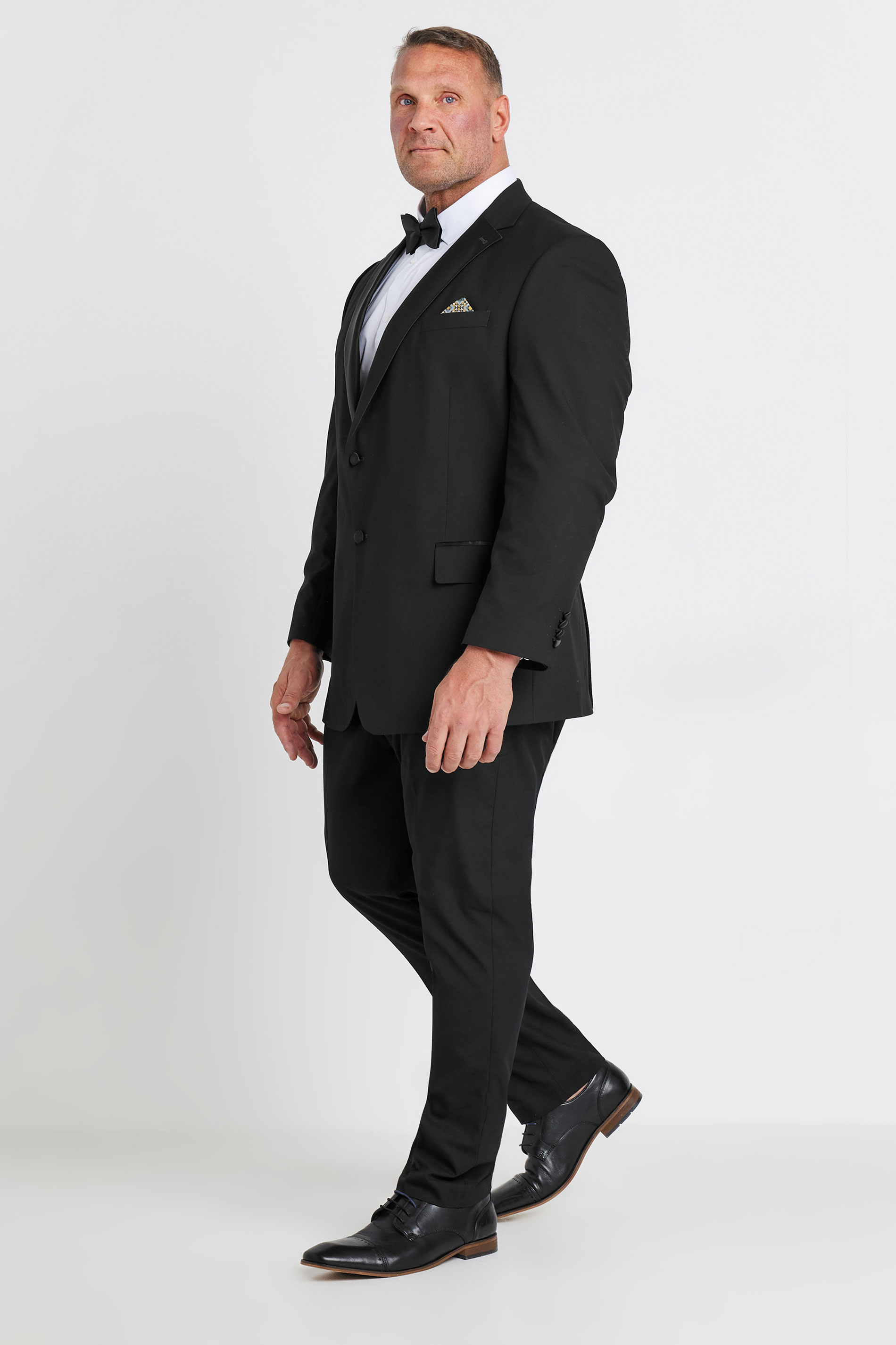 BadRhino Tailoring Big & Tall Black Dinner Jacket | BadRhino 3