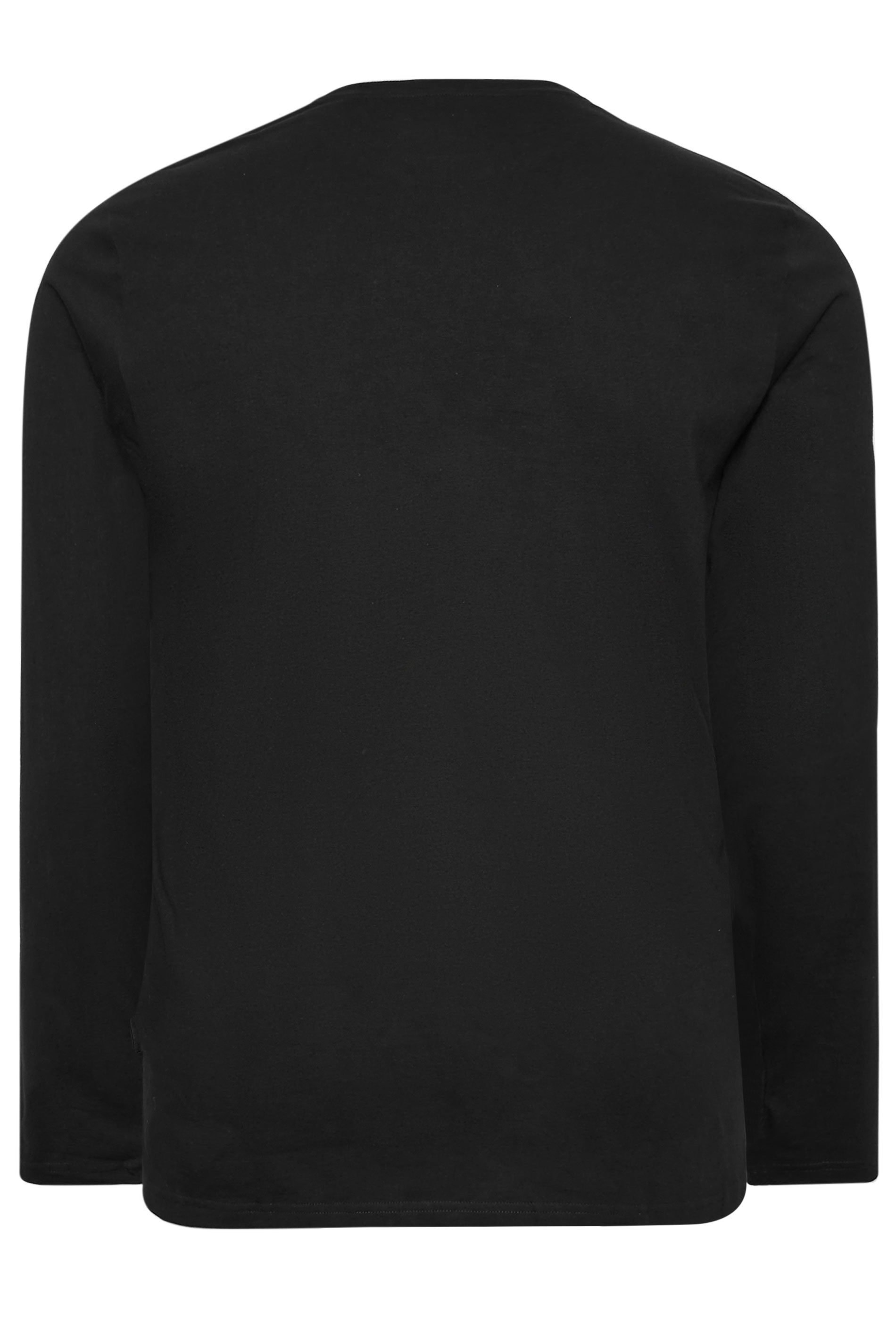 BadRhino Big & Tall Black Extra Long Core Long Sleeve T-Shirt | BadRhino 7
