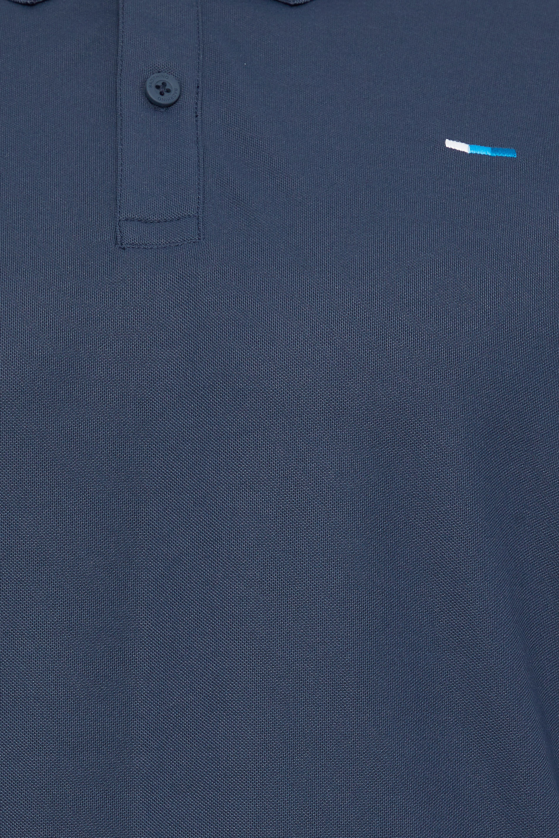 BadRhino Big & Tall Navy Blue Pique Golf Polo Shirt | BadRhino 5