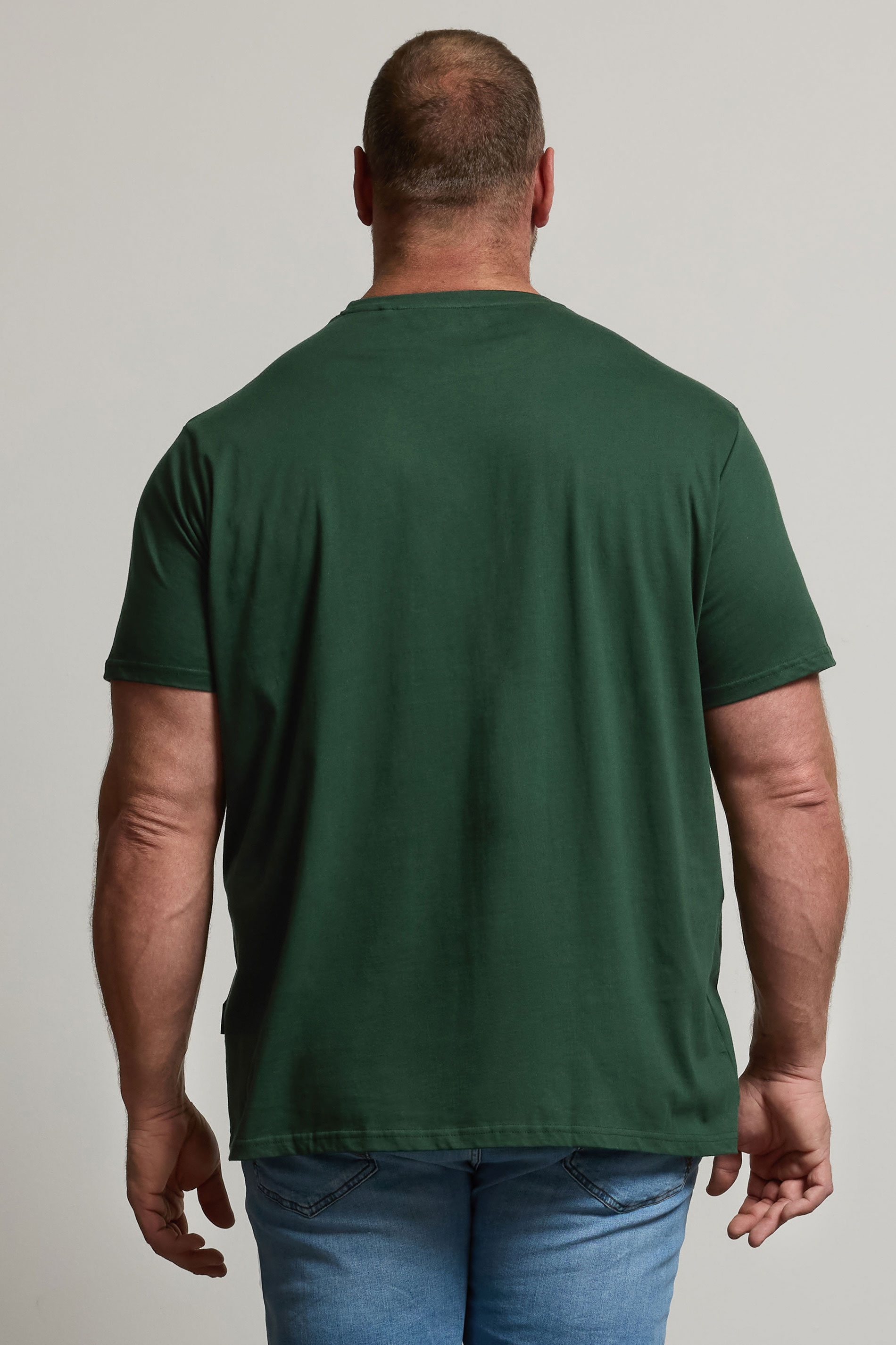 BadRhino Big & Tall Dark Green Core T-Shirt | BadRhino 4