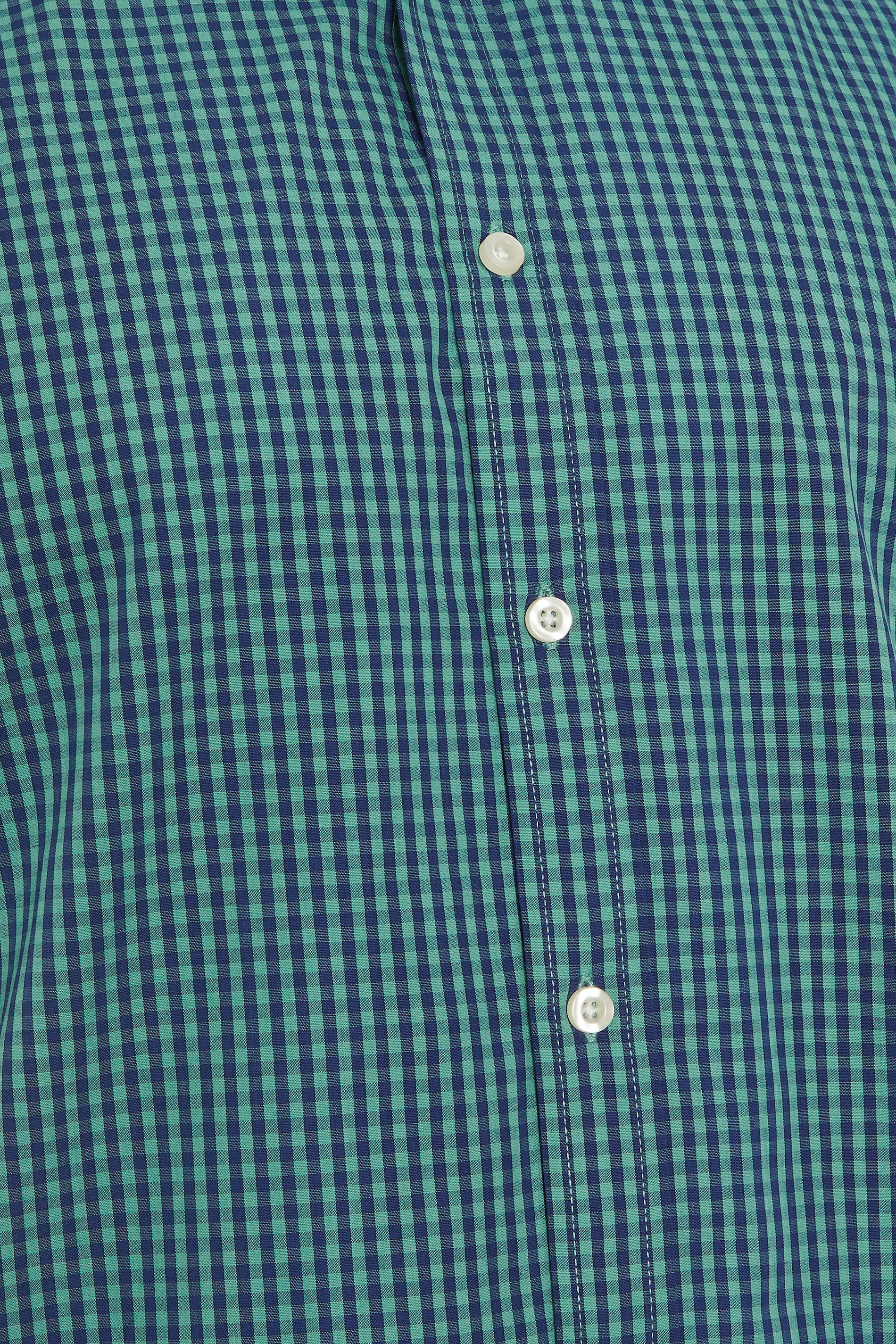 BadRhino Big & Tall Blue Gingham Check Shirt | BadRhino 6
