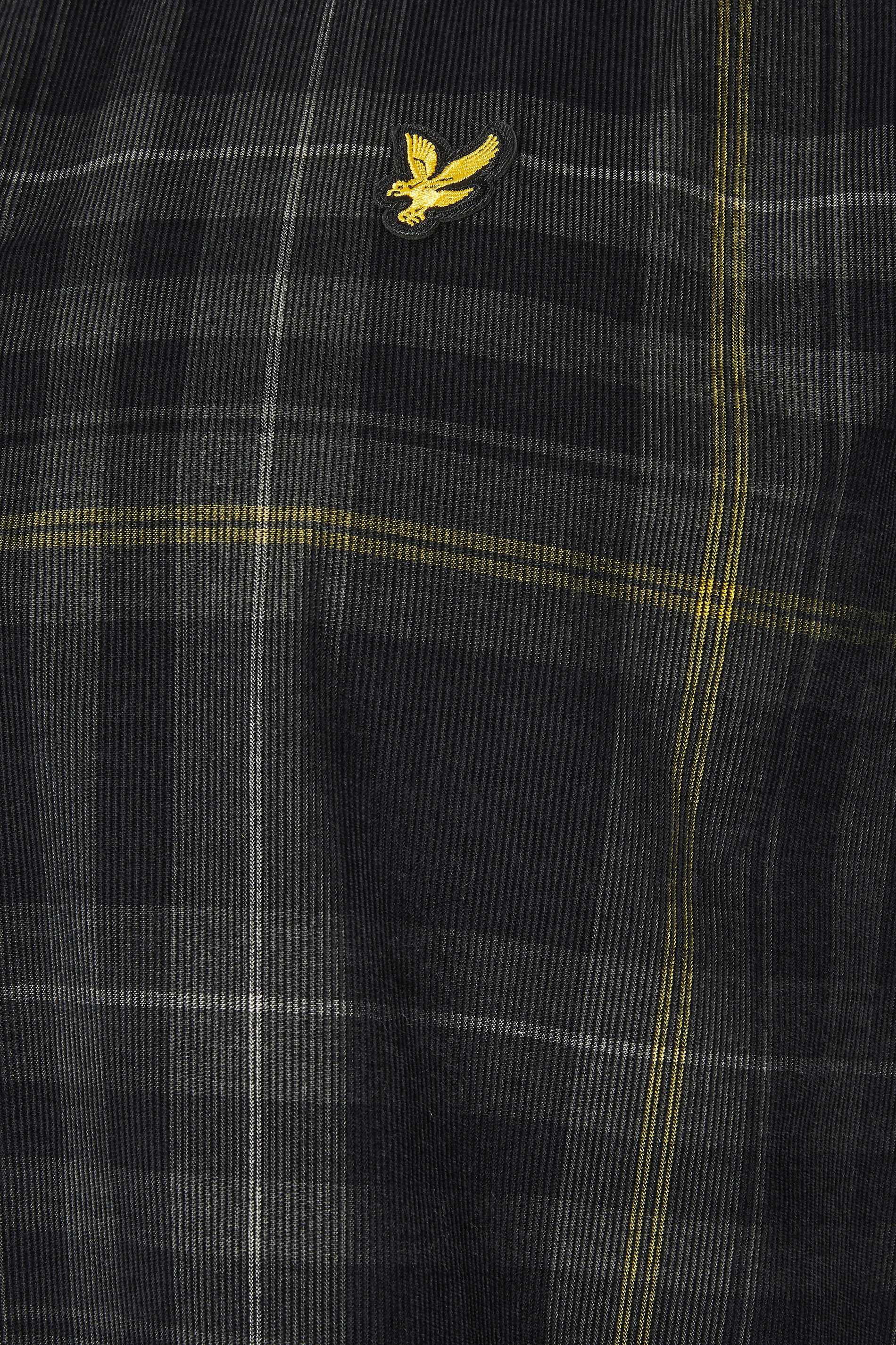LYLE & SCOTT Big & Tall Black Check Shirt | BadRhino 5
