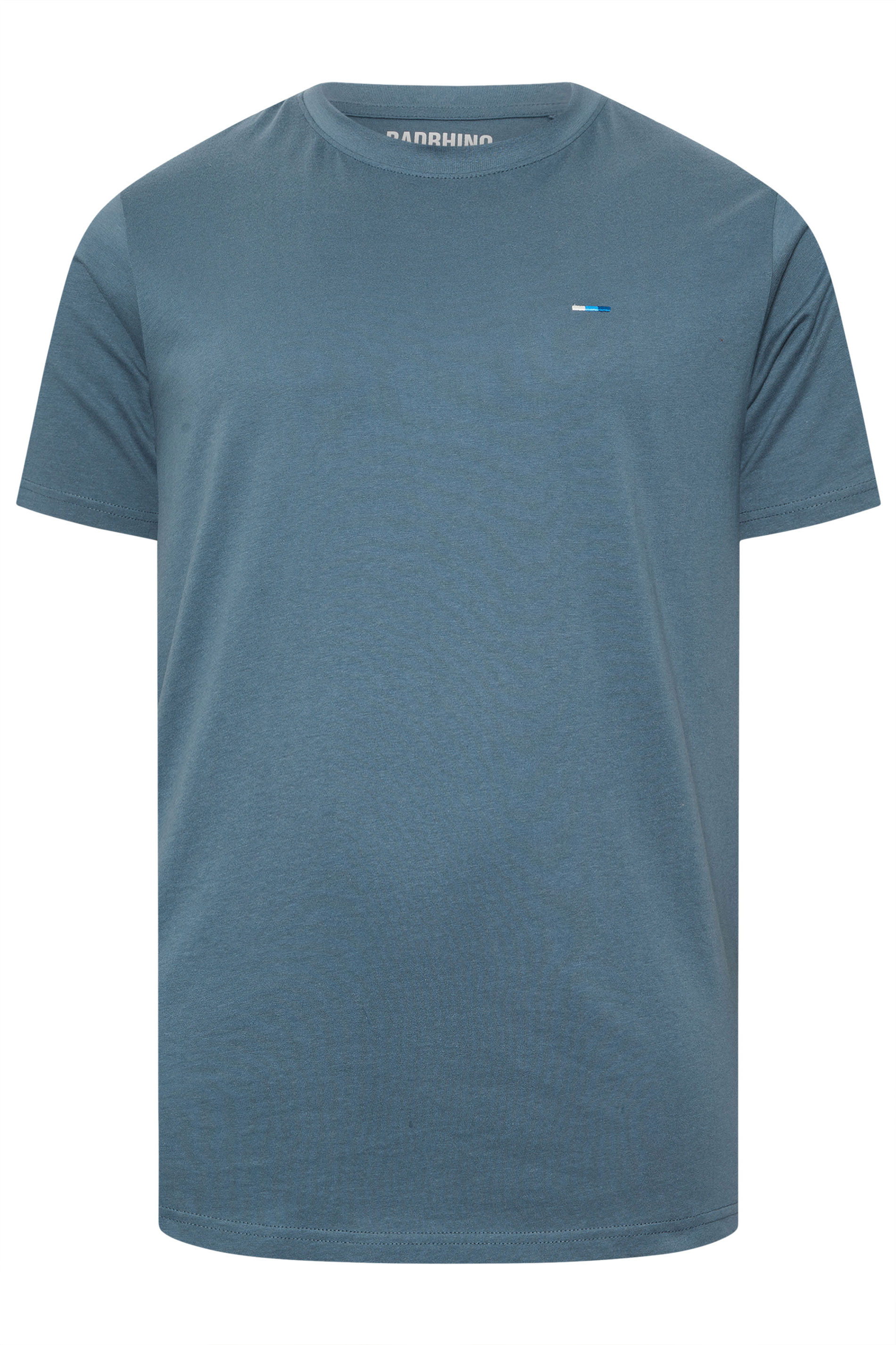 BadRhino Big & Tall Petrol Blue Extra Long Core T-Shirt | BadRhino 1