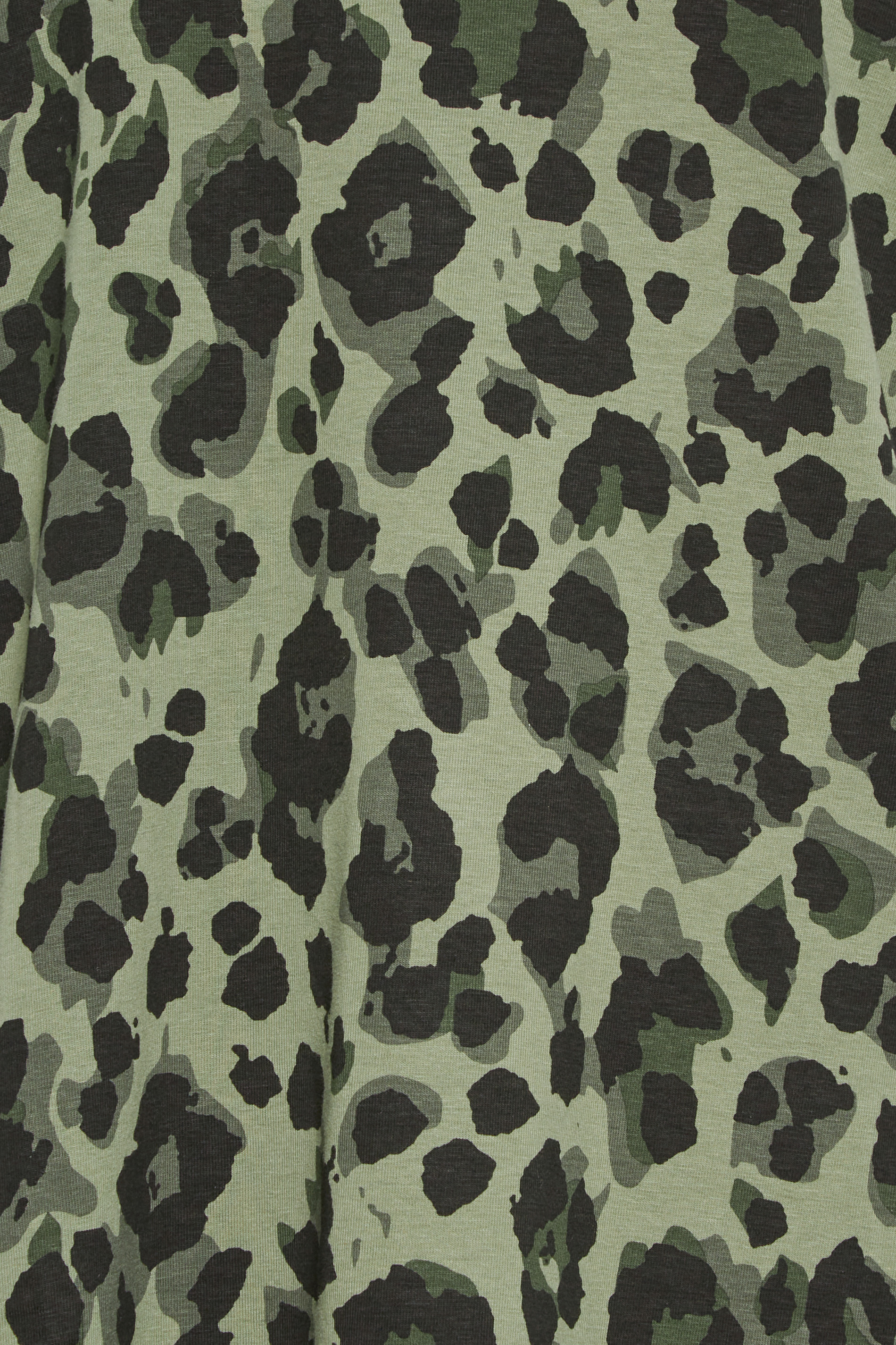 LTS Tall Women's Khaki Green Leopard Print Top | Long Tall Sally 5