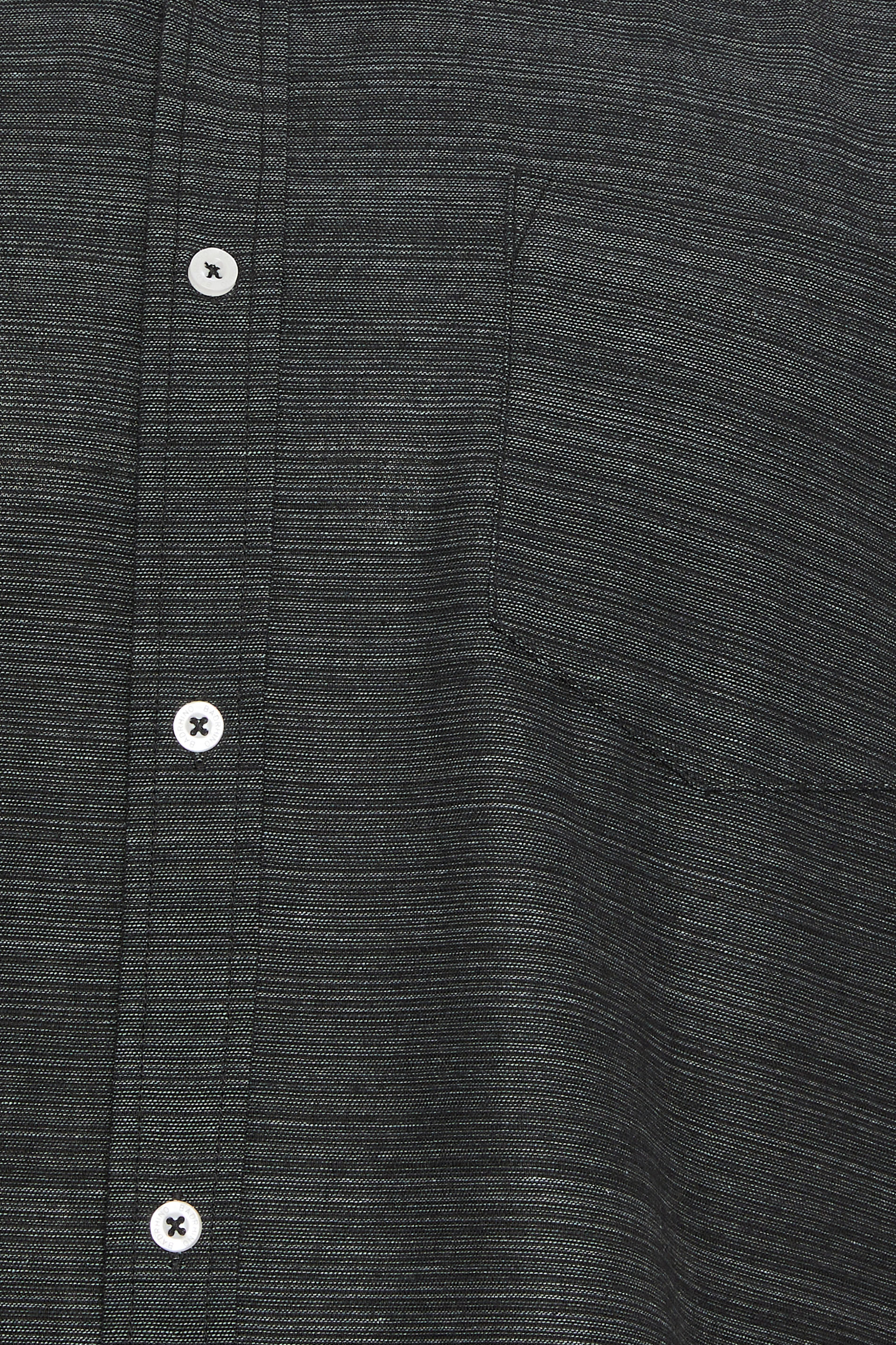 BadRhino Big & Tall Black Short Sleeve Slub Shirt | BadRhino 4