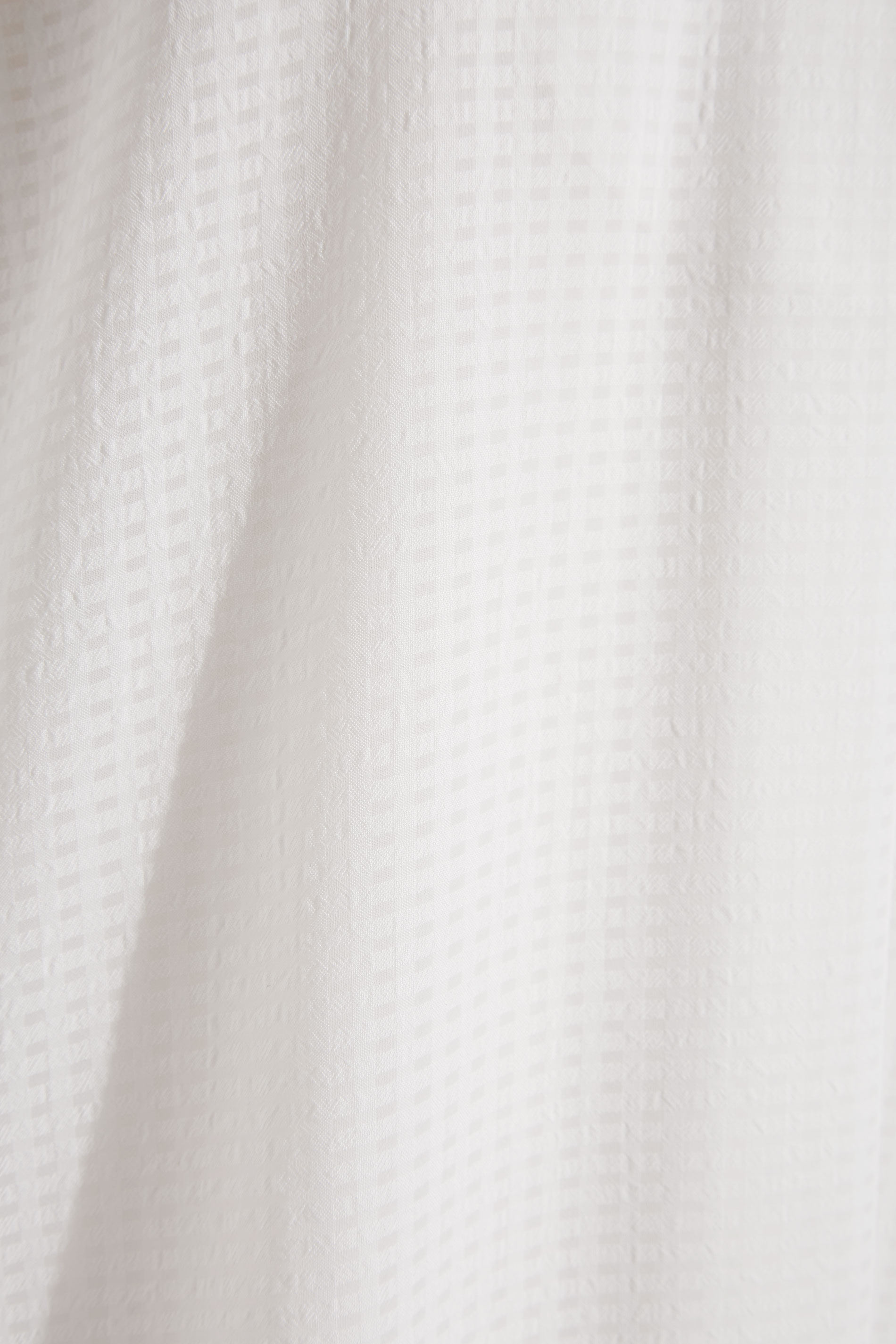 LTS Tall Women's Ivory White Gingham Overhead Shirt | Long Tall Sally  5