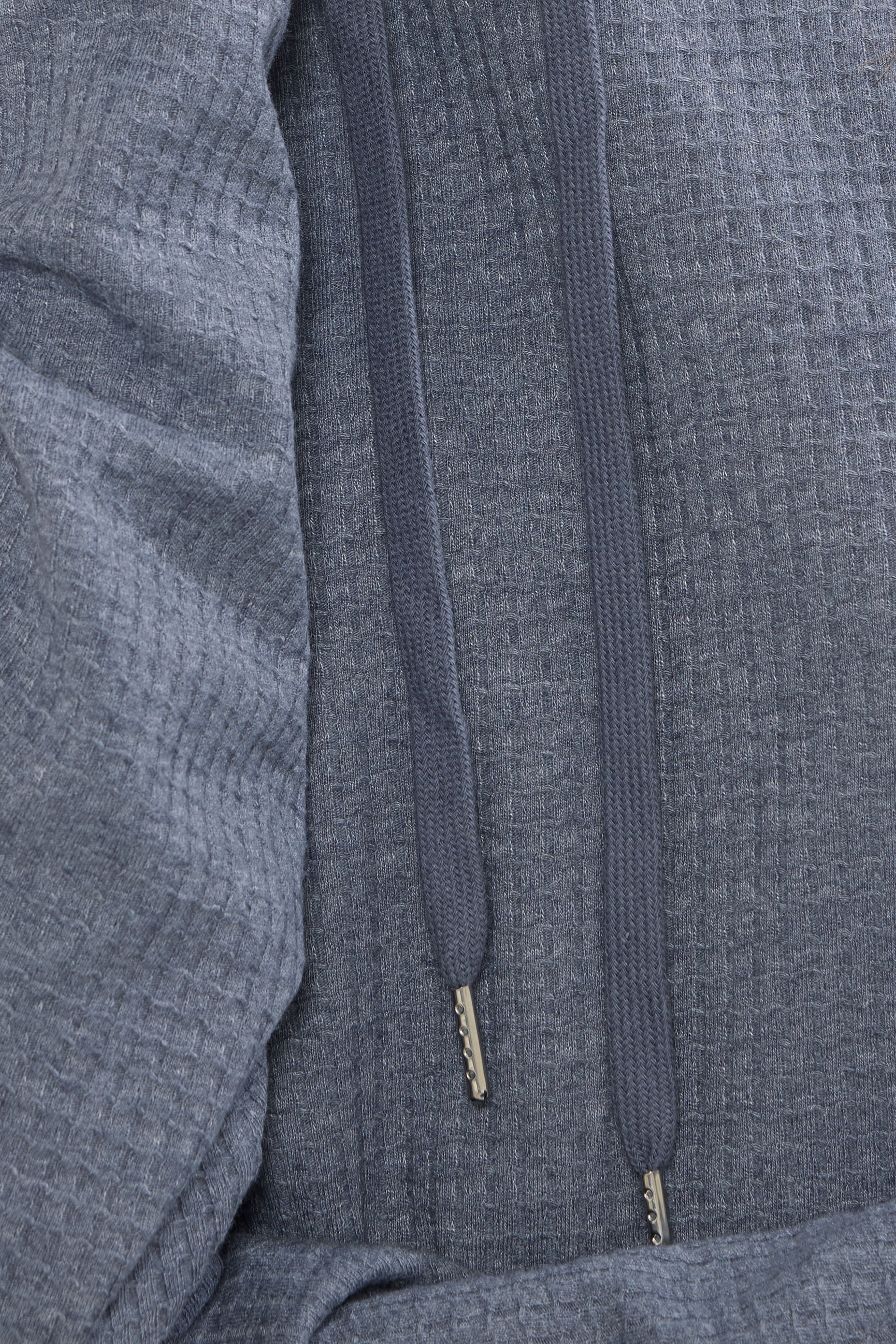 LTS Tall Denim Blue Waffle Lounge Top | Long Tall Sally 4