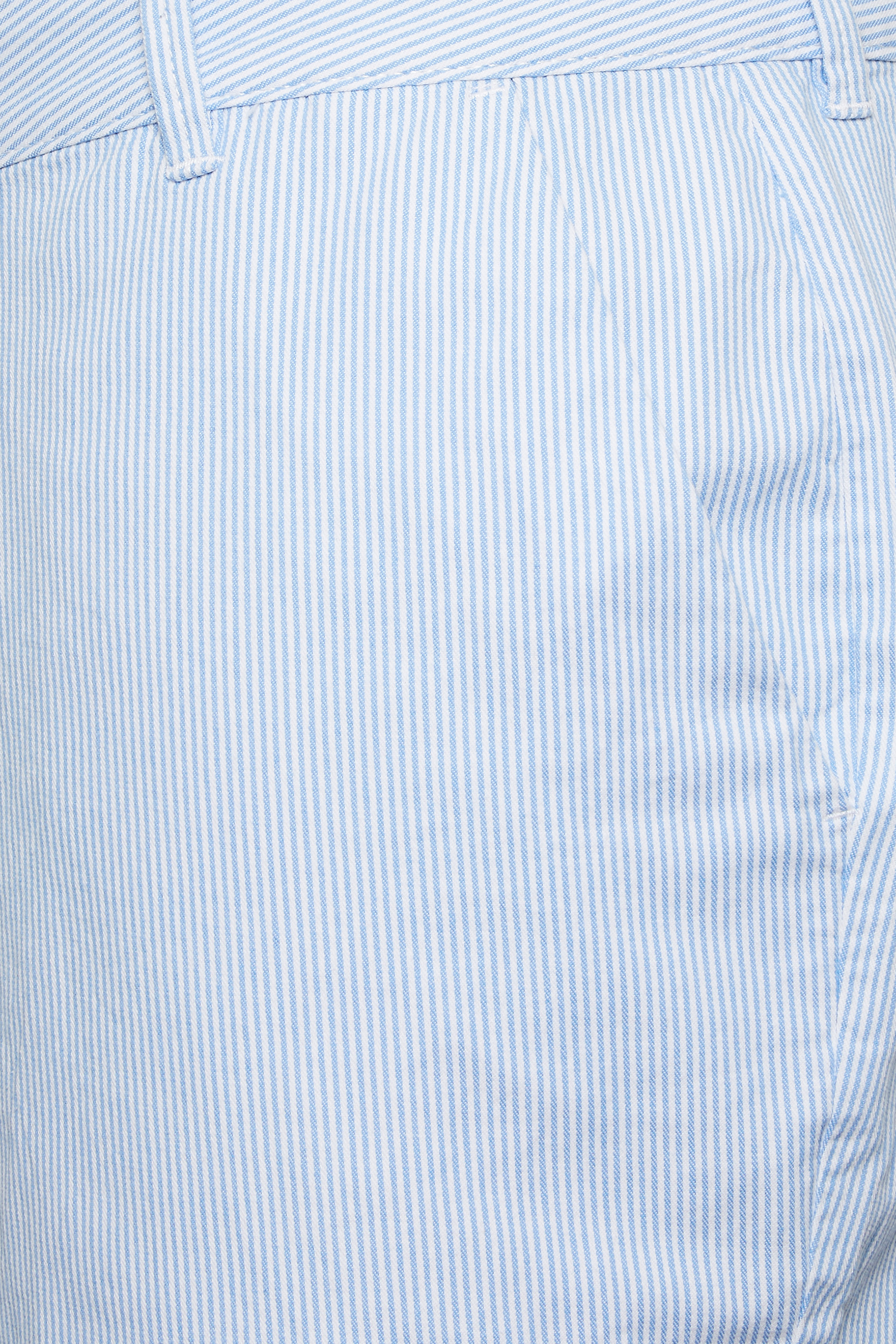 BadRhino Big & Tall Mens Light Blue Stripe Chino Shorts | BadRhino  3