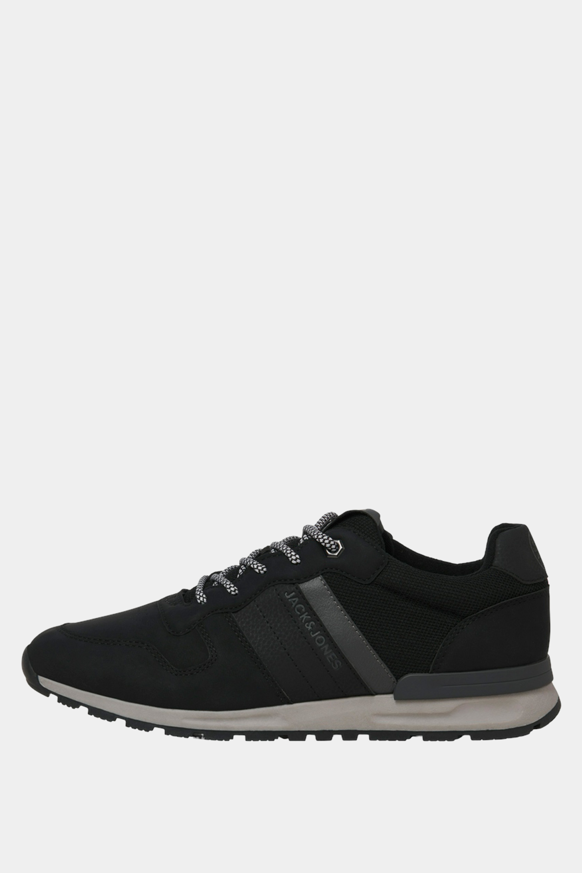 JACK & JONES Black Hike Trainers | BadRhino 3