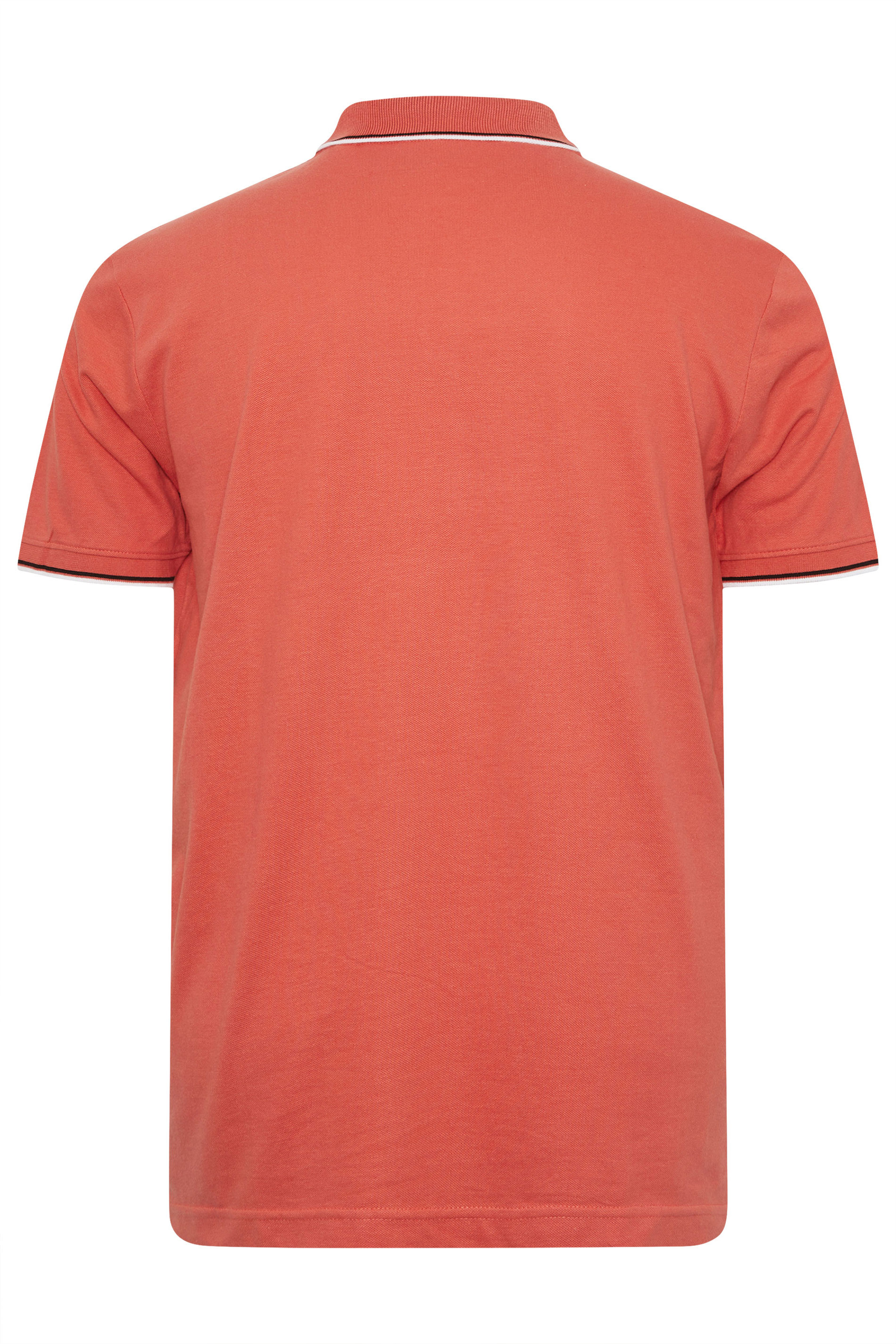 BadRhino Big & Tall Red Tipped Polo Shirt | BadRhino 7