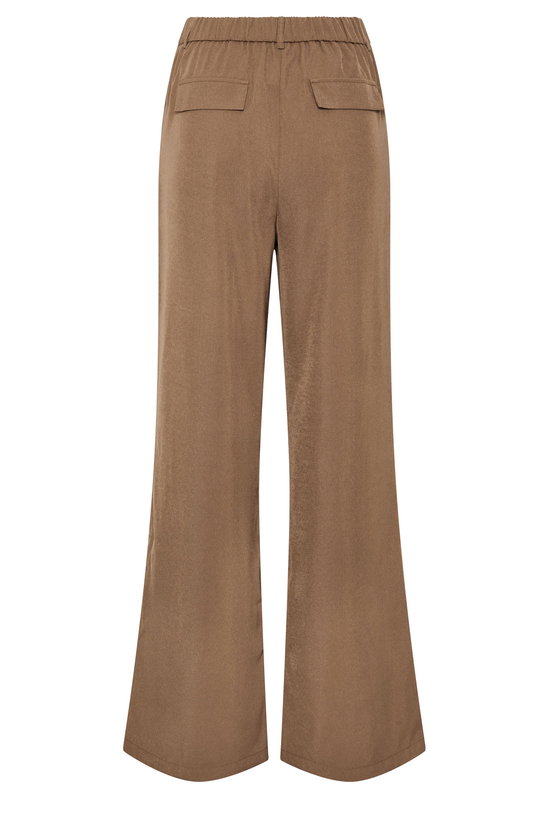 LTS Tall Women's Light Brown Wide Leg Trousers | Long Tall Sally 2
