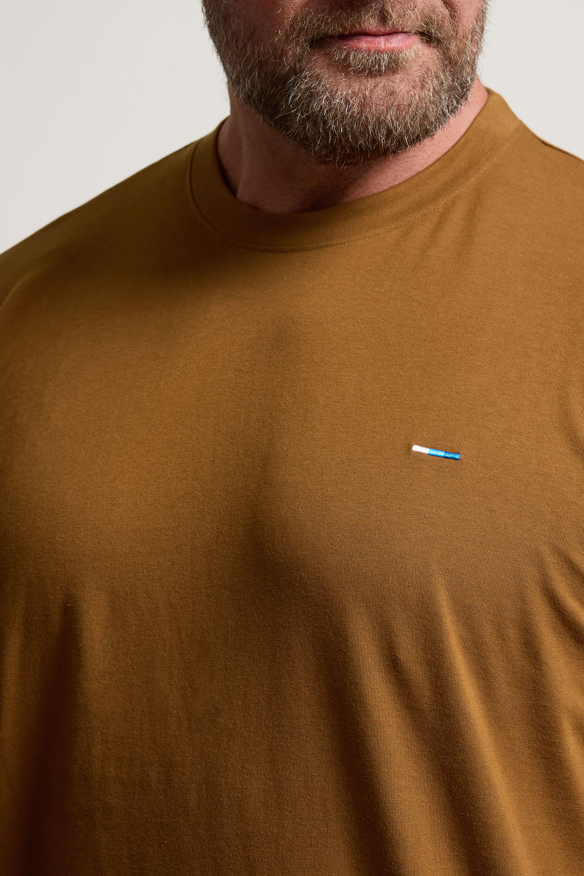 BadRhino Big & Tall Light Brown T-Shirt | BadRhino 4