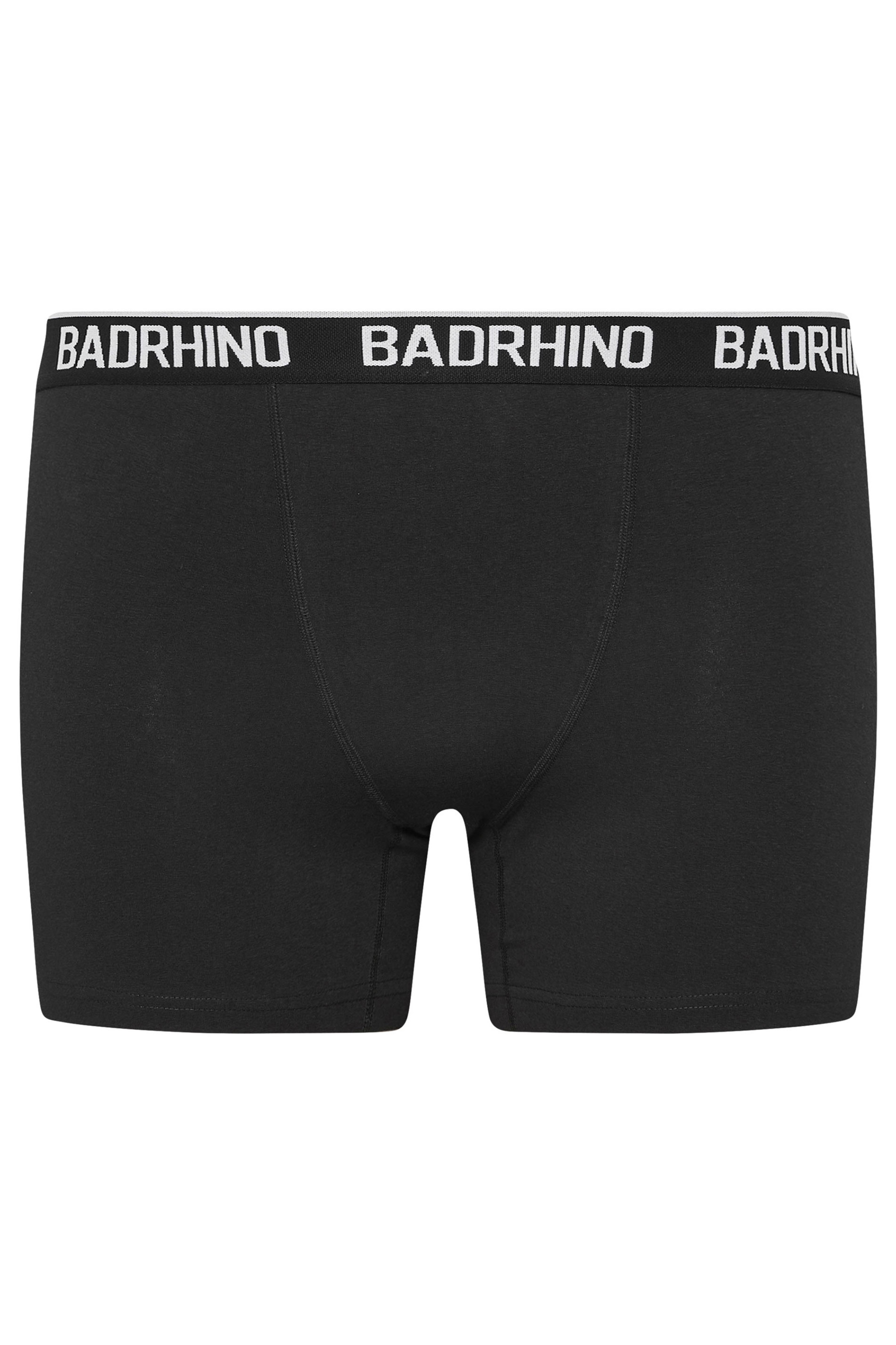 BadRhino 5 PACK Navy Blue/Grey/Green/Burnt Red/Black Boxers | BadRhino 9