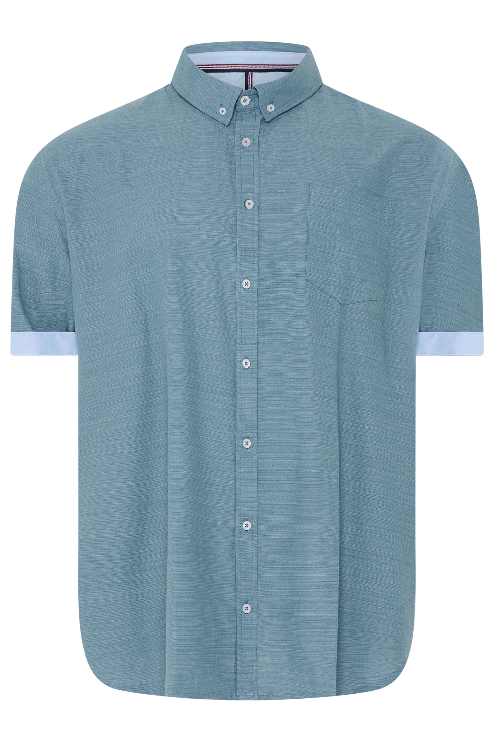 BadRhino Big & Tall Light Blue Slub Shirt | BadRhino 6