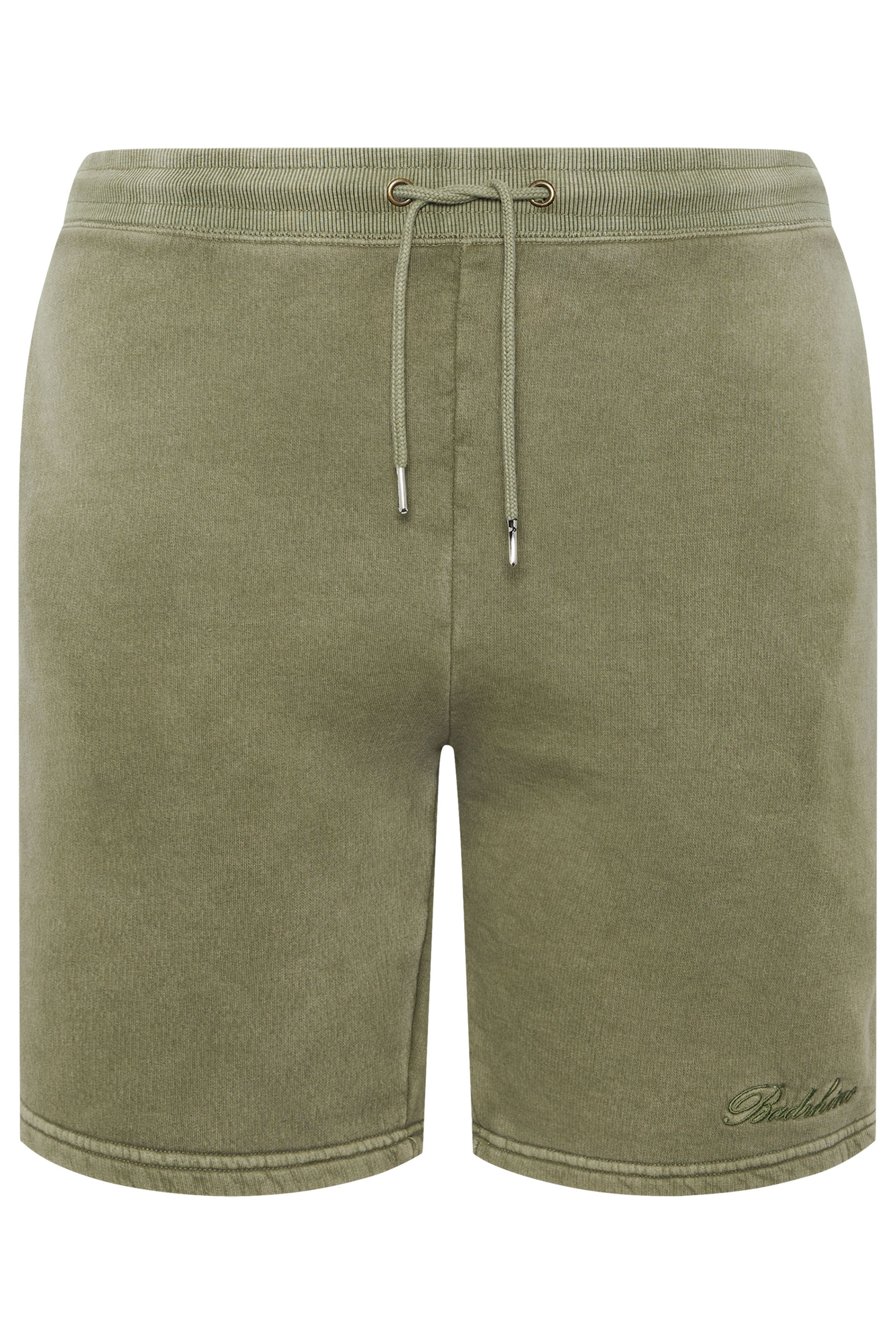 BadRhino Big & Tall Green Sun Bleached Jogger Shorts | BadRhino 6