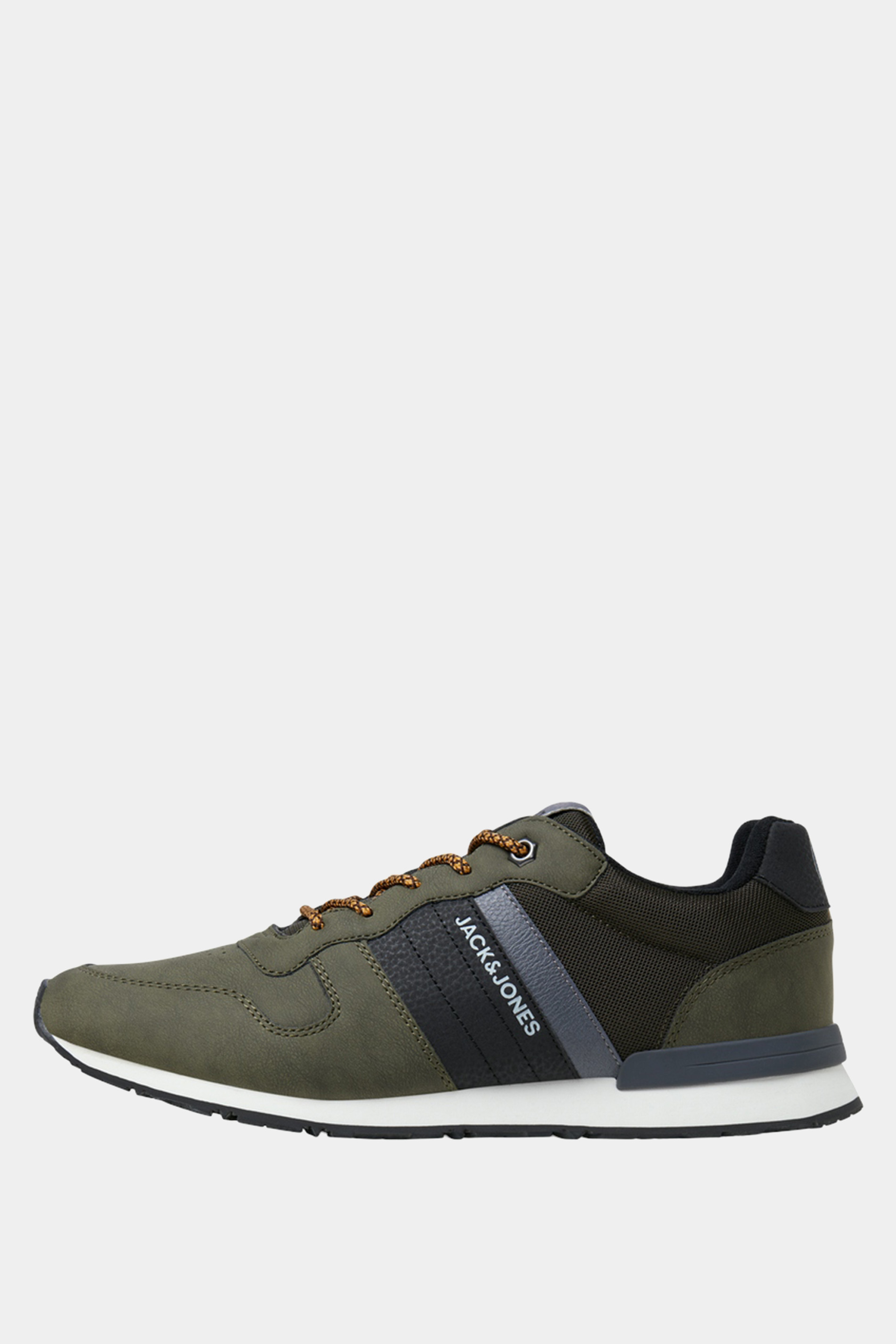 JACK & JONES Olive Green Hike Trainers | BadRhino 3