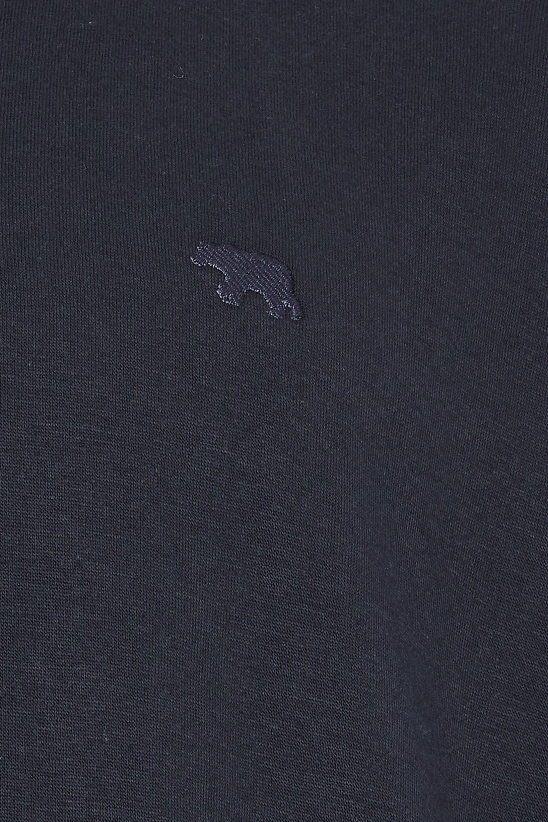 D555 Big & Tall Navy Blue Embroidery Quarter Zip Fleece | BadRhino 3