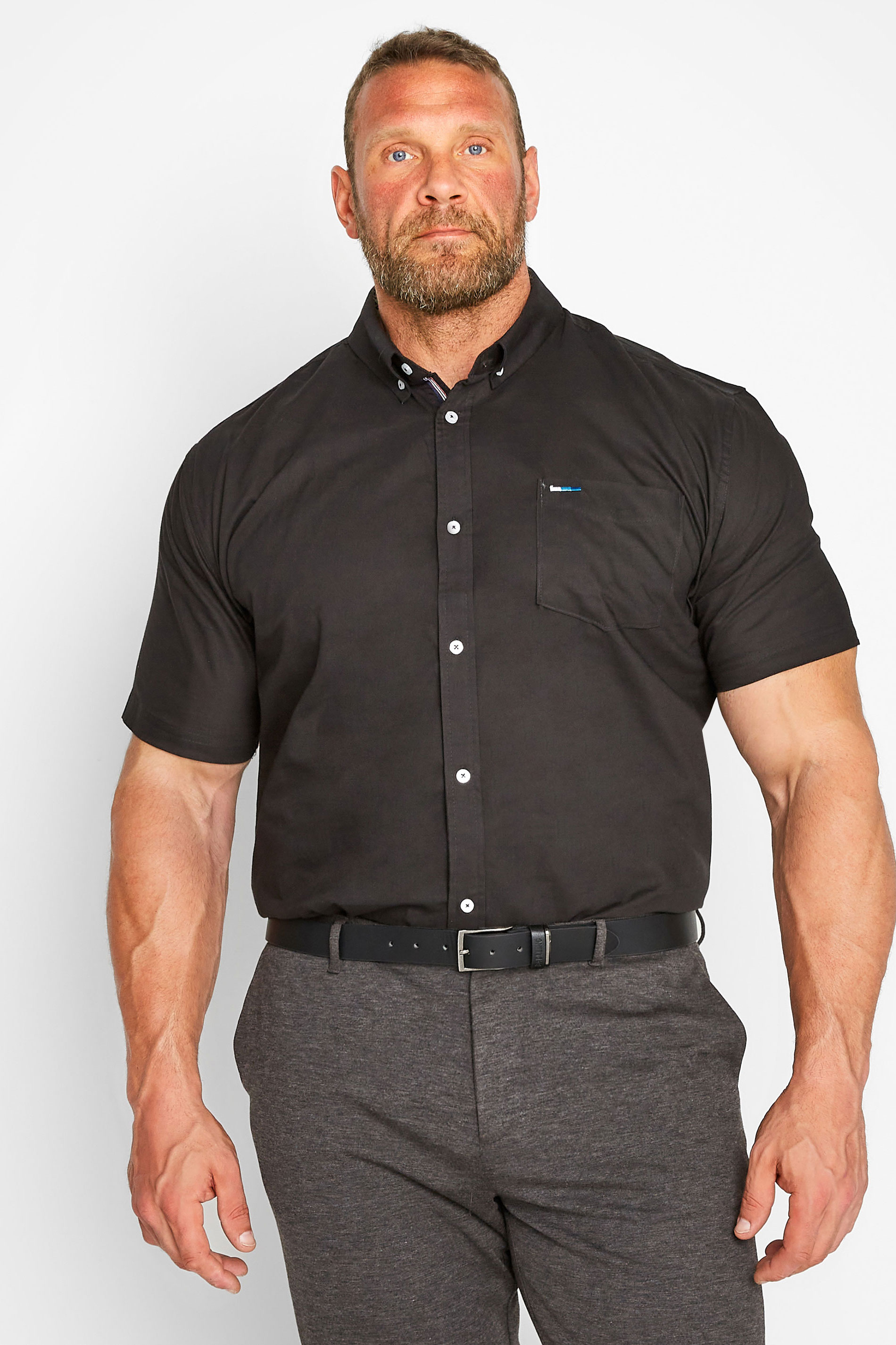 BadRhino Black & Silver Bonded Leather Belt | BadRhino 1