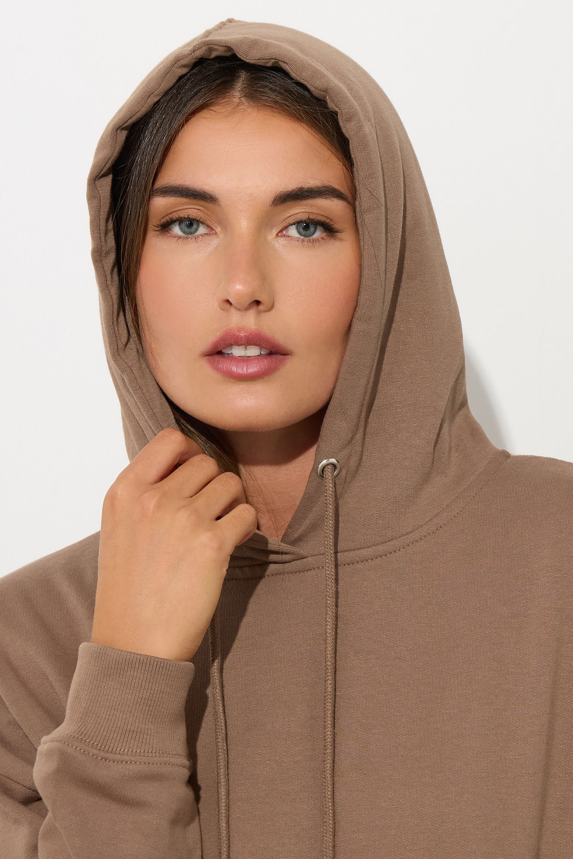 LTS Tall Women's Brown Drawstring Hoodie | Long Tall Sally 4