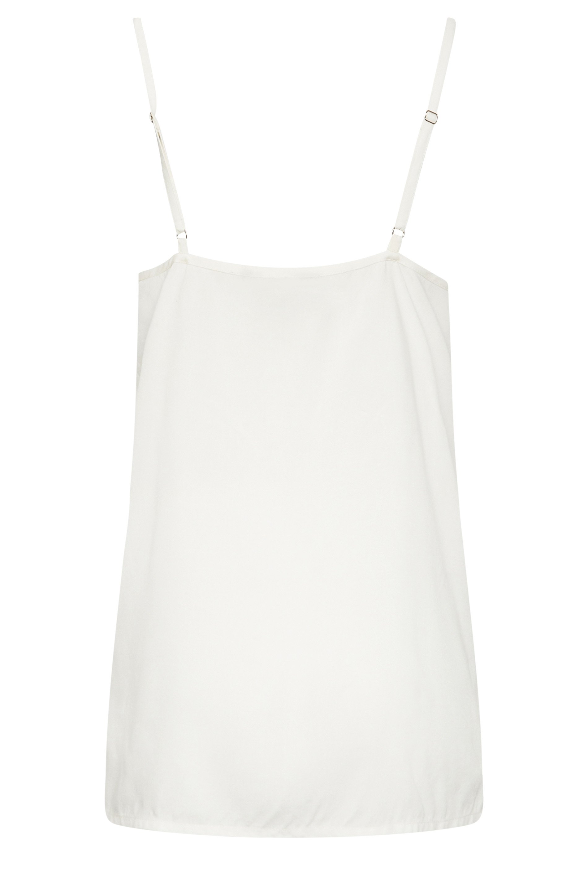 LTS Tall Women's Ivory White Woven Cami Top | Long Tall Sally 7