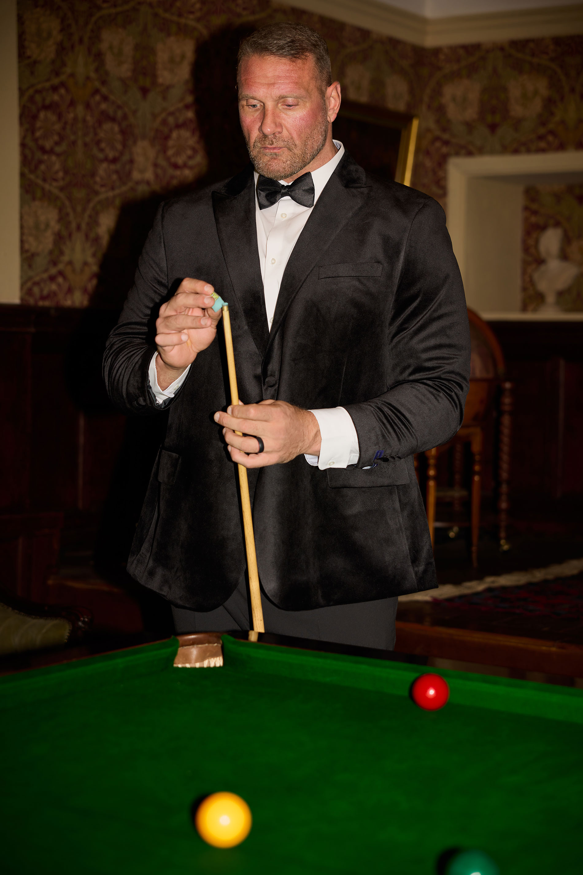 BadRhino Big & Tall Black Tailored Velvet Blazer | BadRhino 2