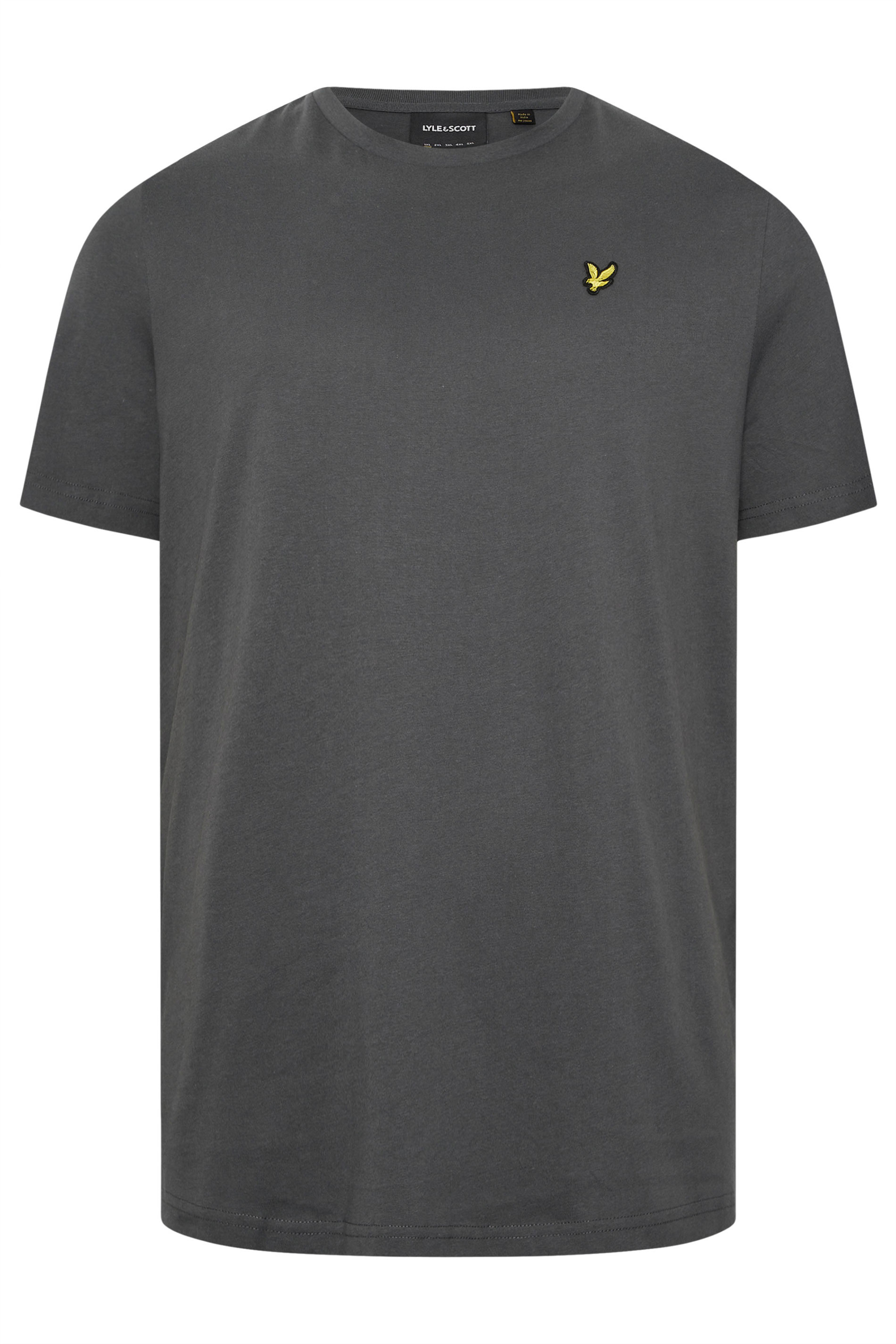 LYLE & SCOTT Big & Tall Grey Core T-Shirt | BadRhino 4