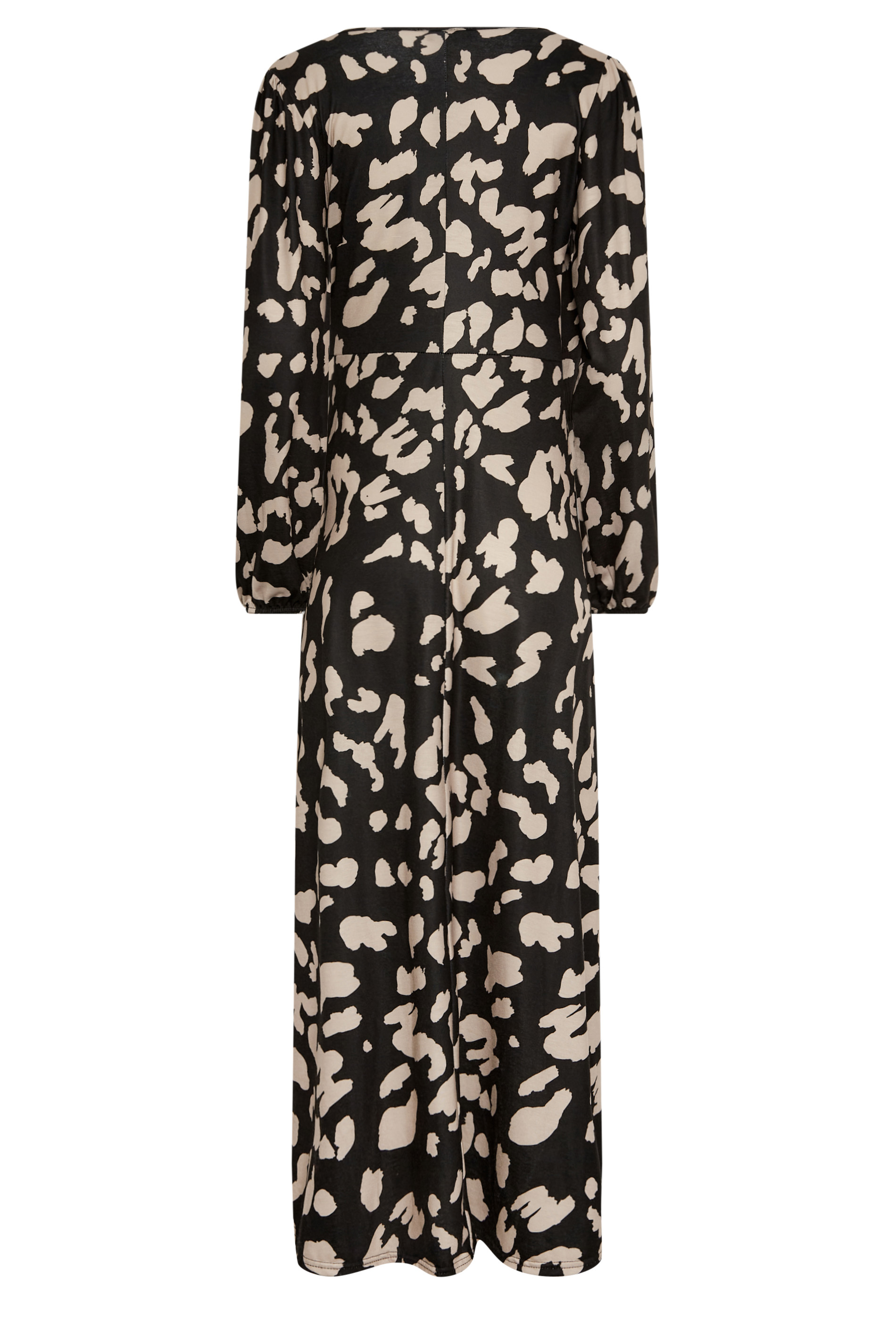 Long Tall Sally (LTS) Black & White Floral Dress; Tag Says US 12