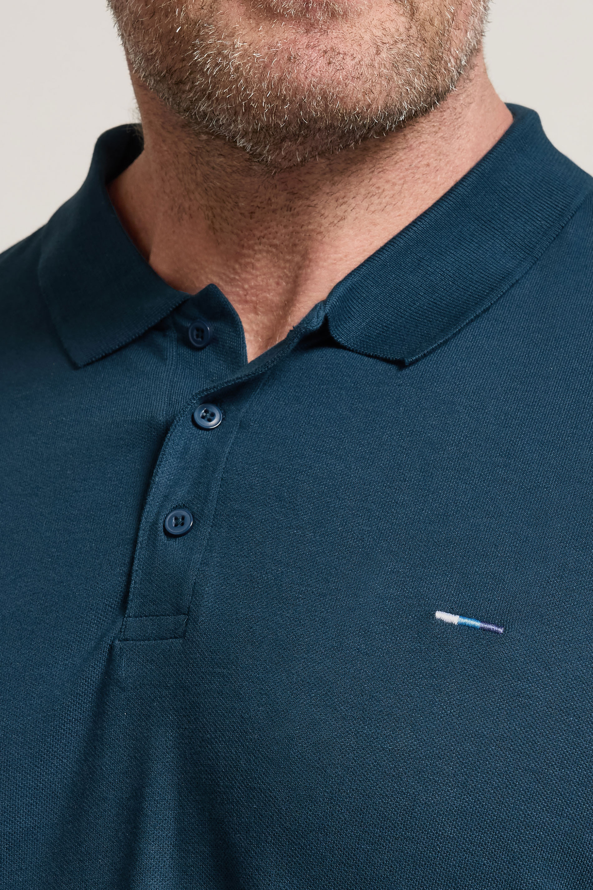 BadRhino Big & Tall 5 PACK Navy Blue & Light Blue Polo Shirts | BadRhino 5