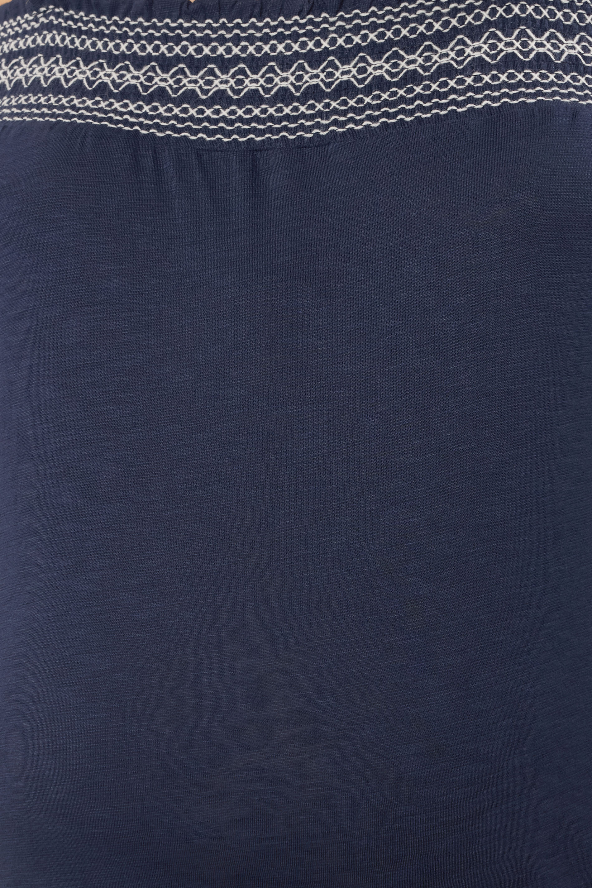 LTS Tall Maternity Navy Blue Embroidered Bardot Top | Long Tall Sally 4