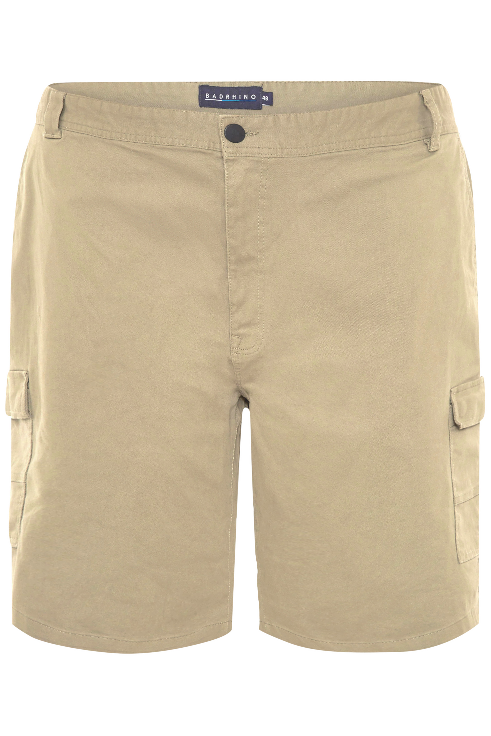 BadRhino Stone Brown Stretch Cargo Shorts | BadRhino 6