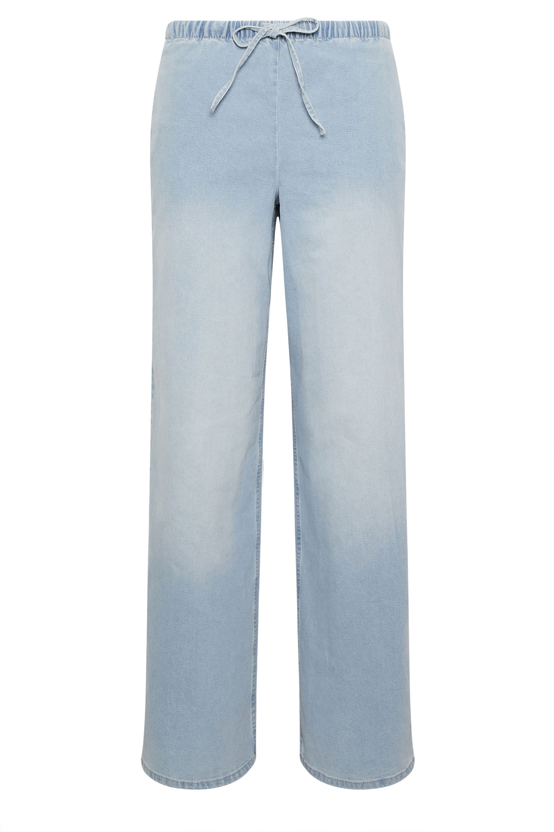 LTS Tall Women's Light Blue Wide Leg Jeans | Long Tall Sally 1