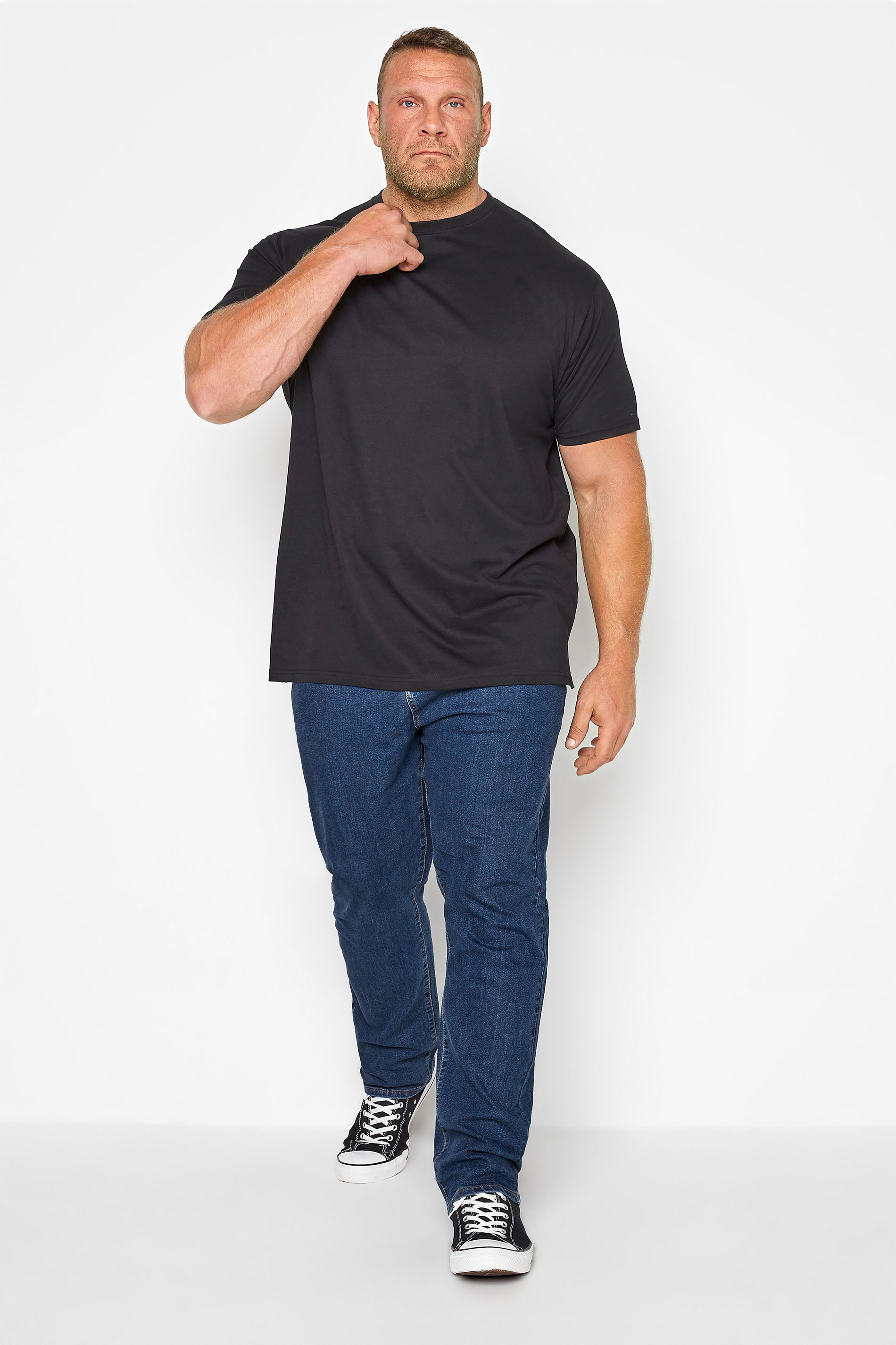 KAM Blue KBS 150 Straight Leg Jeans | BadRhino 2