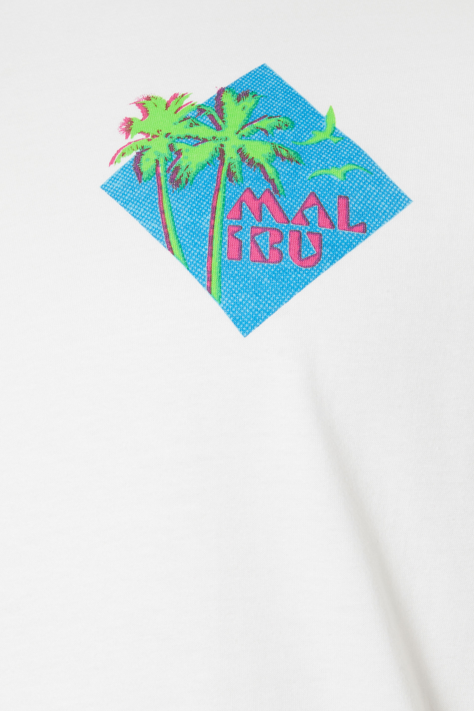 BadRhino Big & Tall White 'Malibu' Graphic T-Shirt | BadRhino 8