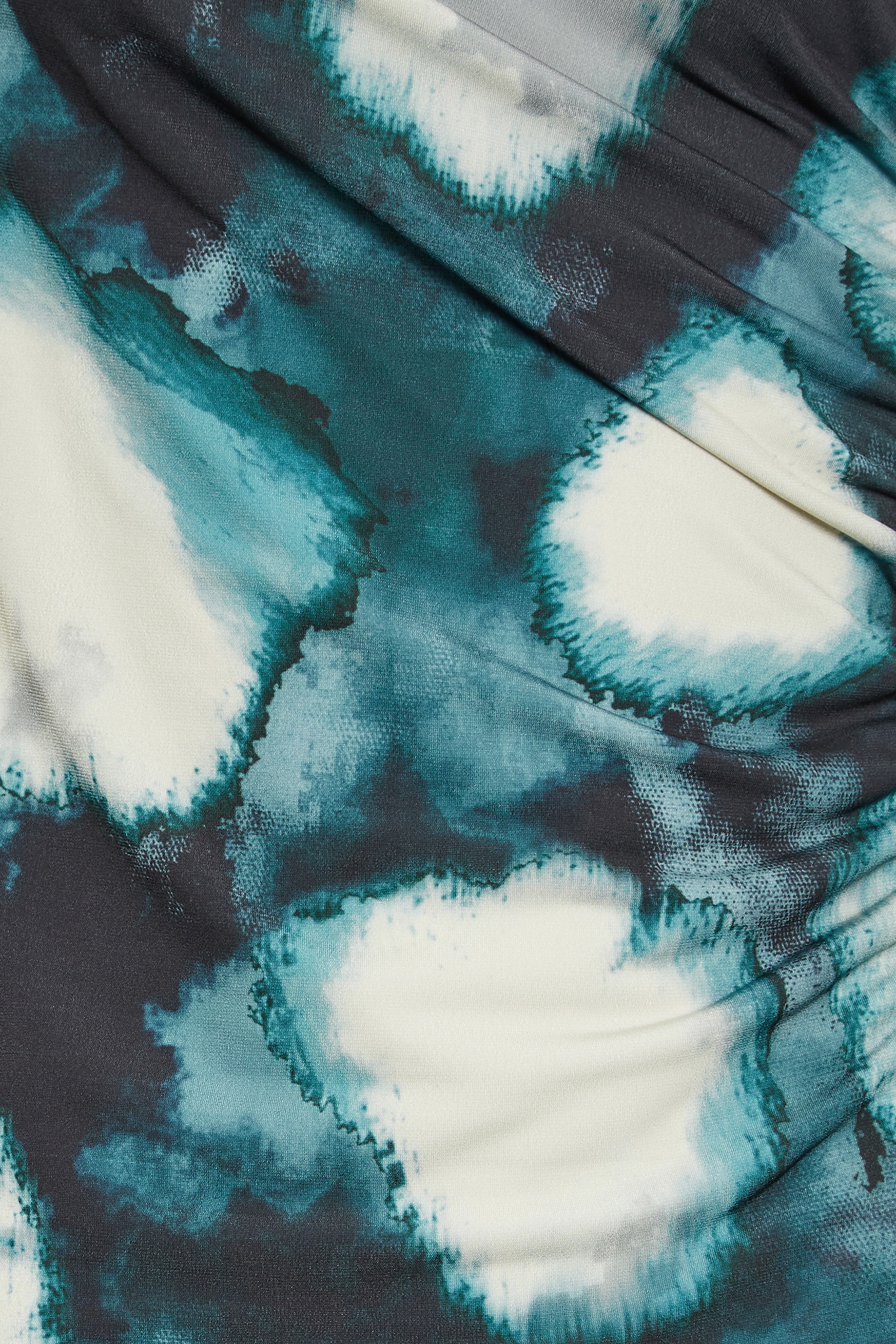 LTS Tall Women's Blue Ink Spot Draped Top | Long Tall Sally 5