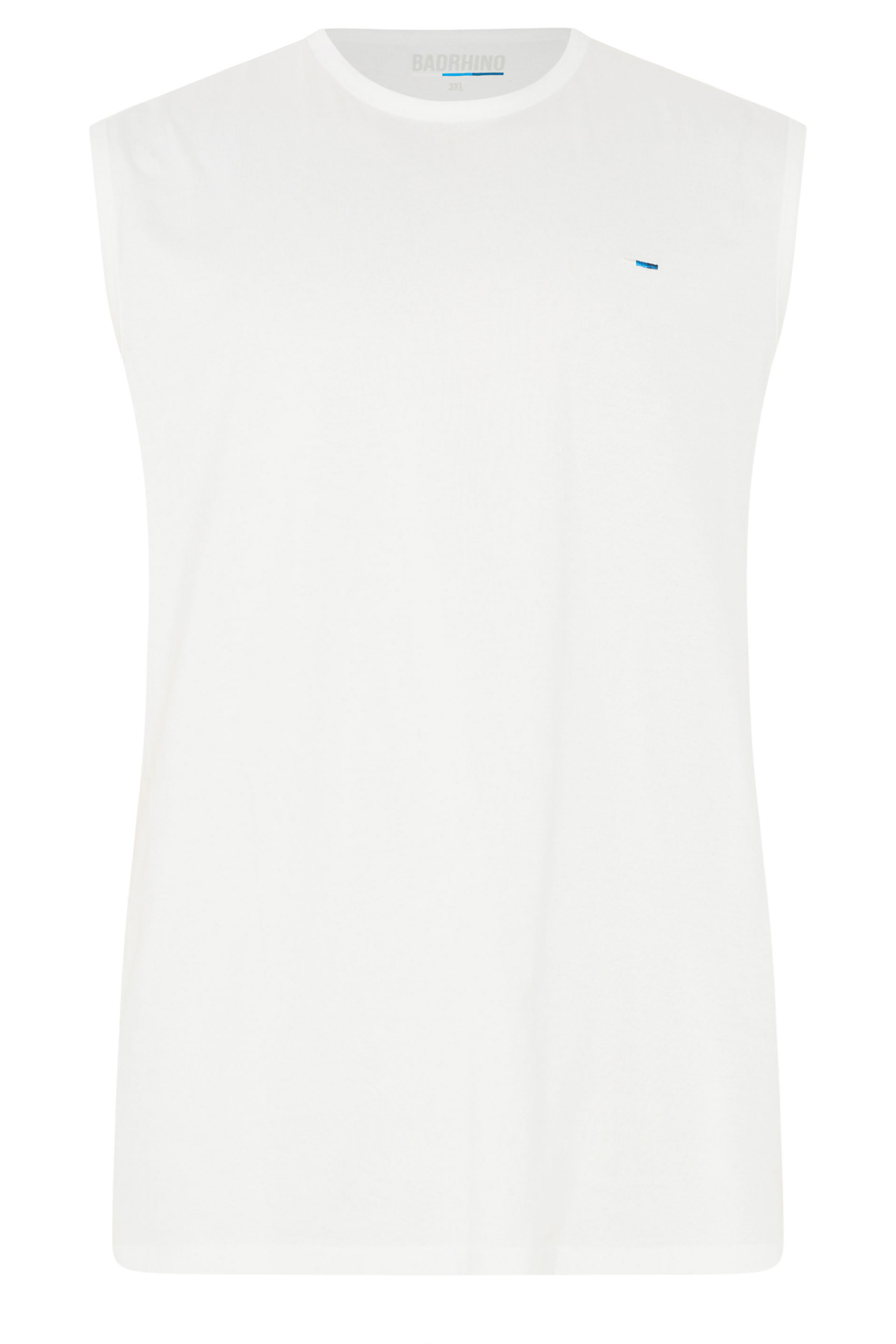 BadRhino Big & Tall Black/White/Navy/Khaki/Grey 5 Pack Extra Long Muscle Vests | BadRhino 11
