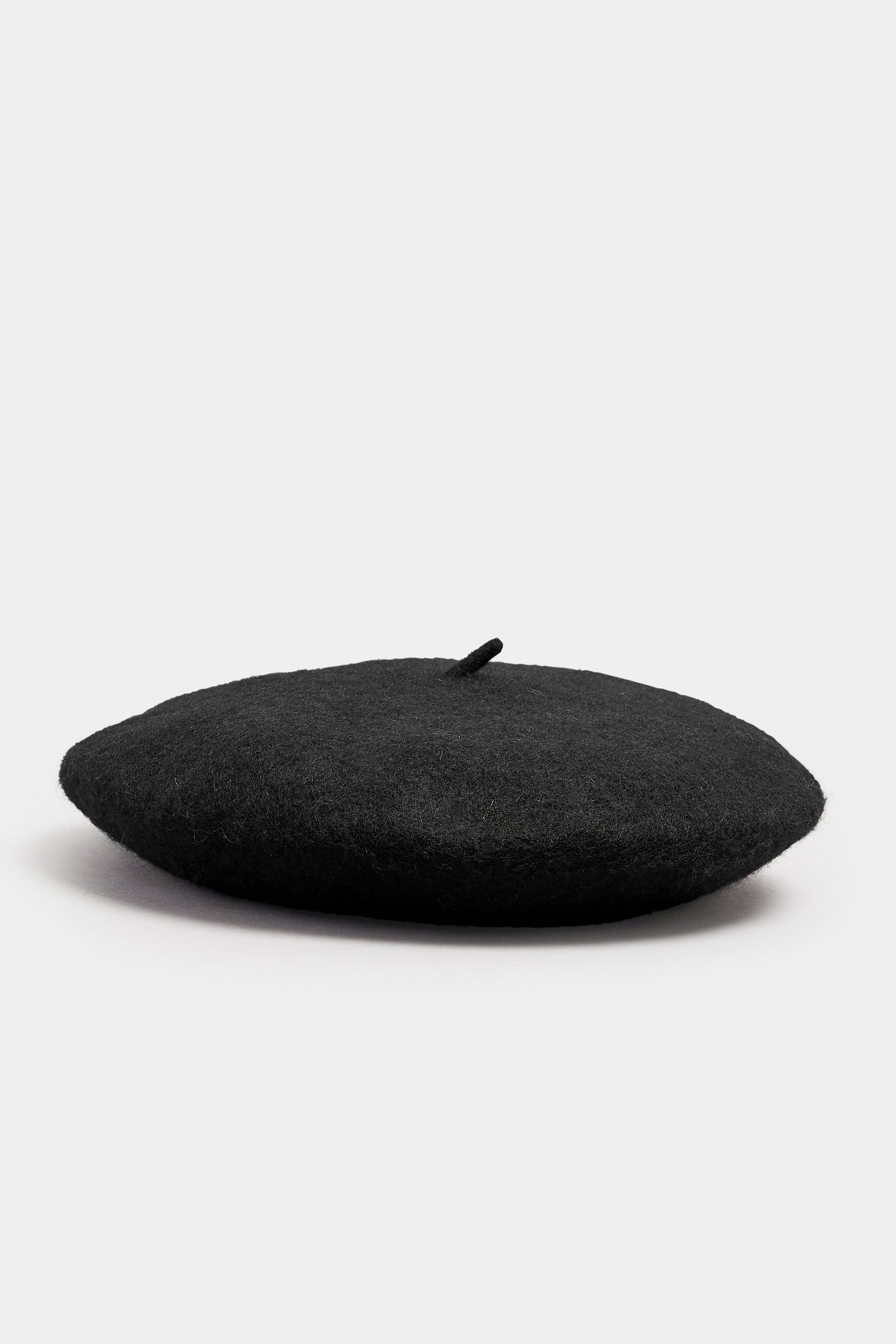 Black Felt Beret | Yours Clothing 2