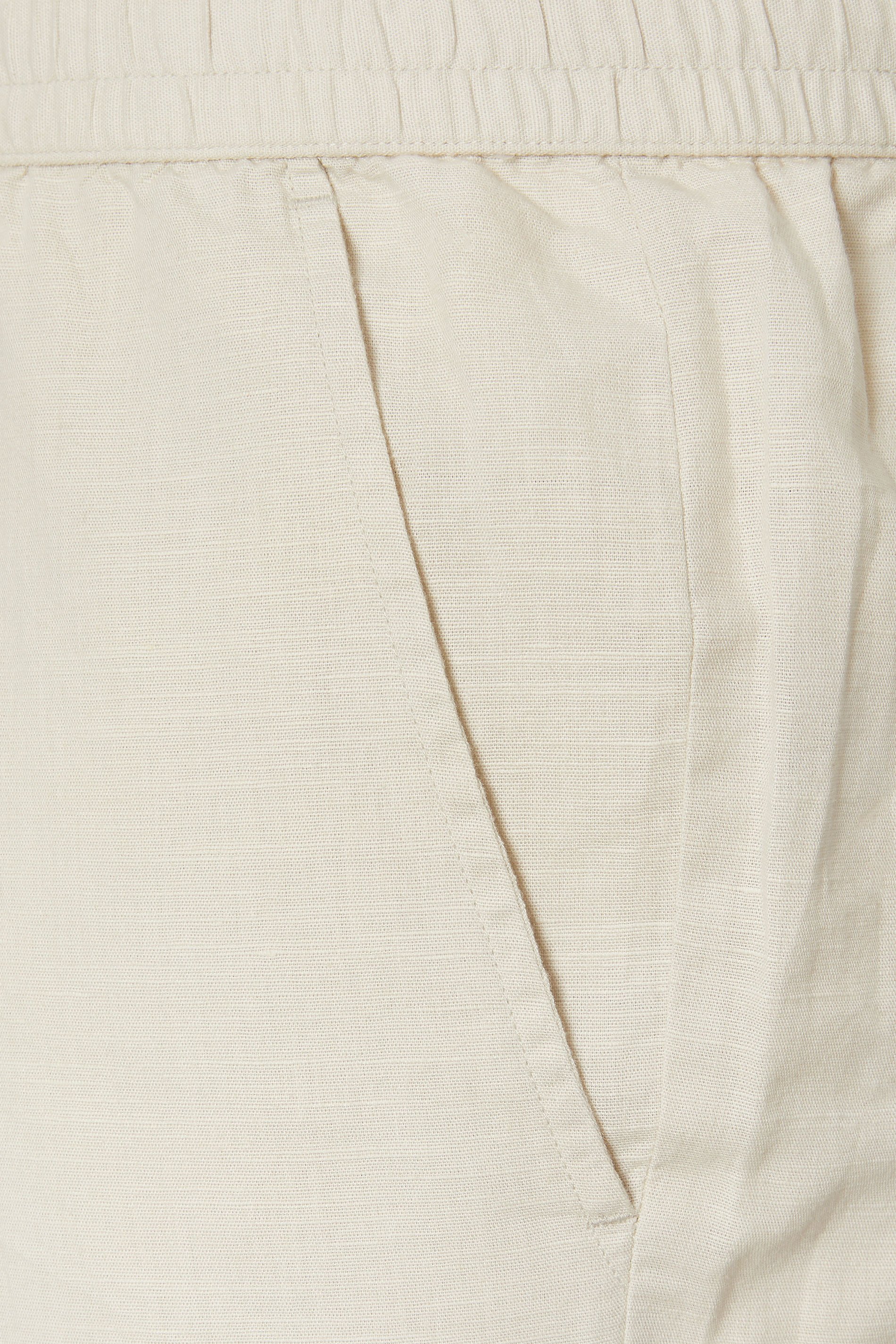 BadRhino Big & Tall Natural Brown Linen Shorts | BadRhino 6