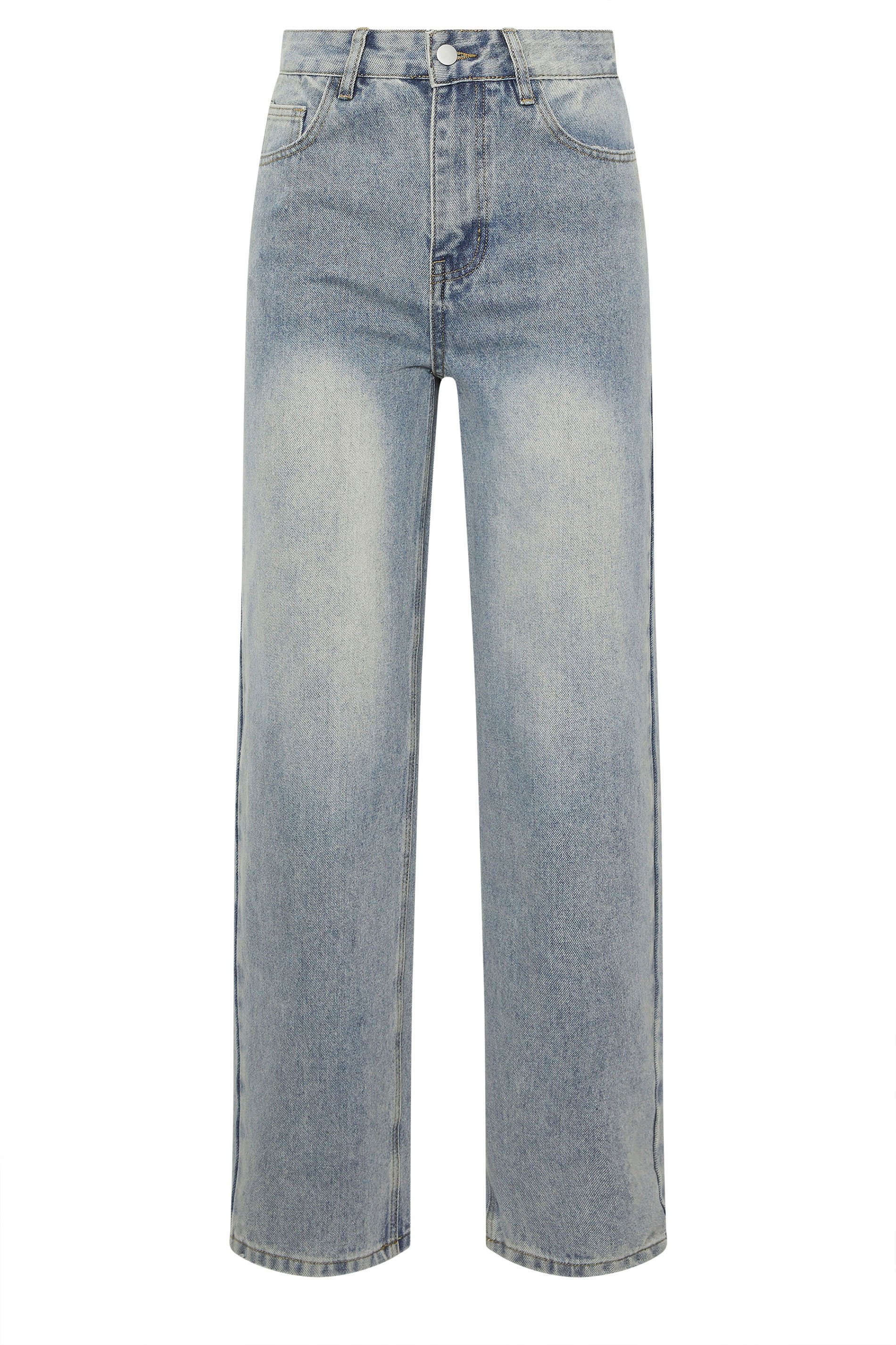 LTS Tall Women's Light Blue Wash Carrot Jeans | Long Tall Sally 1