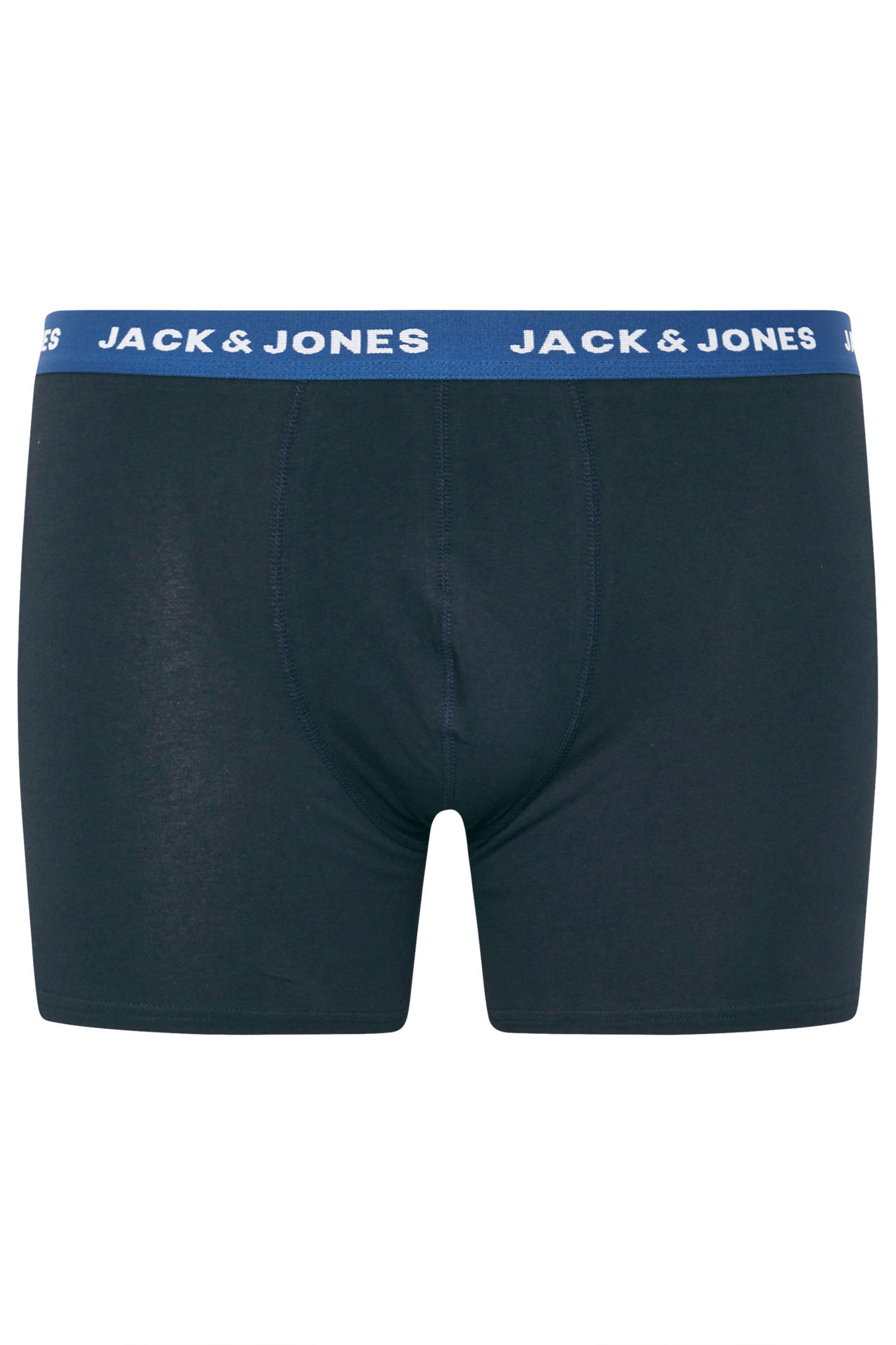 JACK & JONES 7 PACK Navy Blue & Black Boxers | BadRhino 11