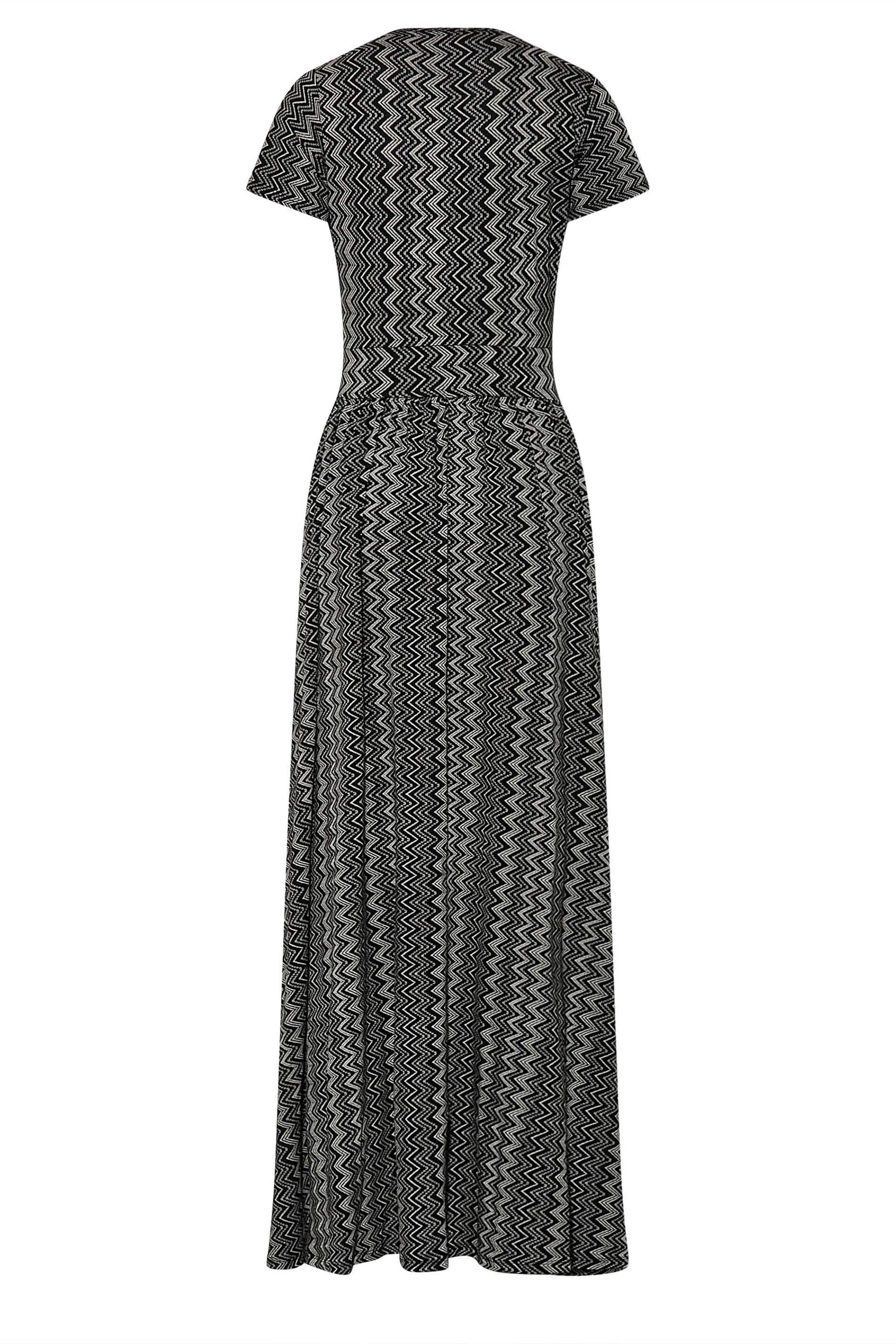 LTS Tall Women's Black Aztec Print Maxi Dress | Long Tall Sally 6