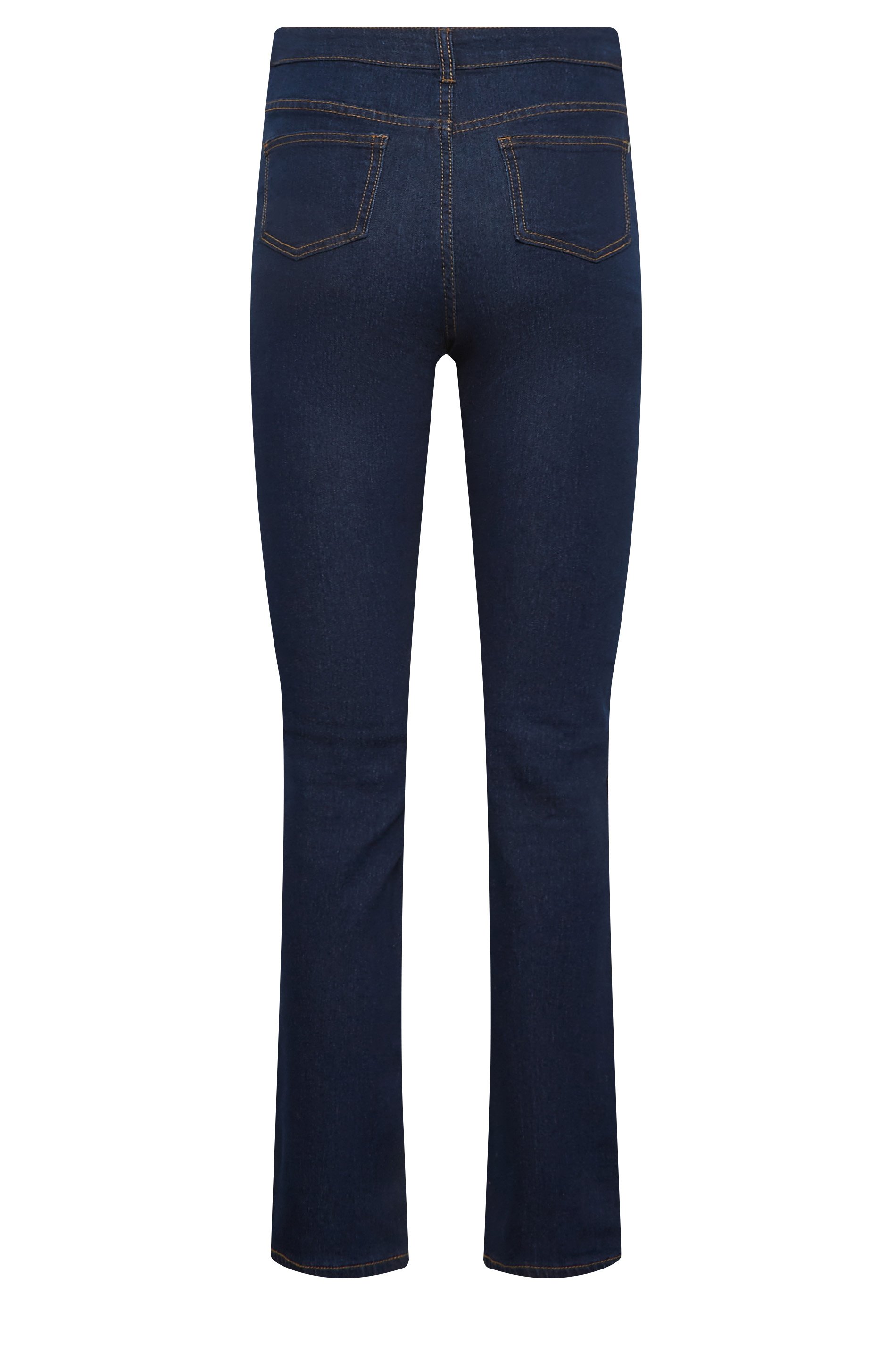 LTS Tall Women's Blue Straight Leg Jeans | Long Tall Sally  7