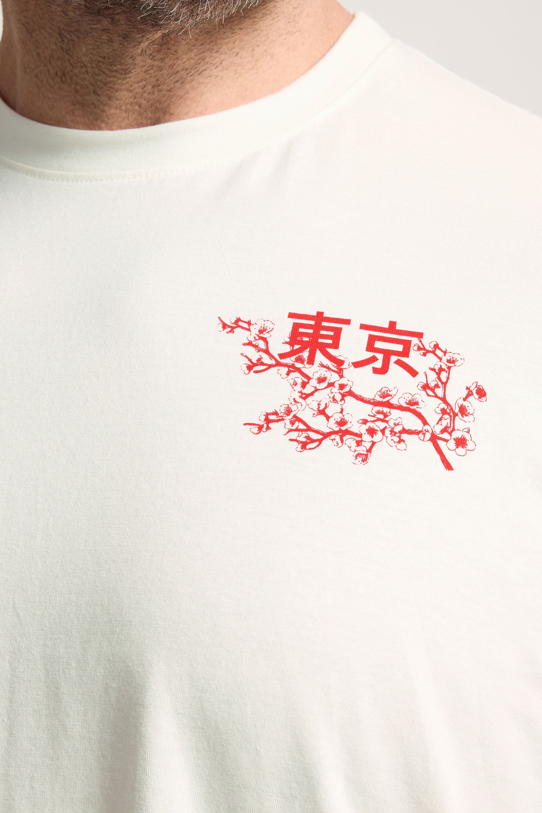 BadRhino Big & Tall White 'Shinjuku Tokyo' Graphic T-Shirt | BadRhino 6