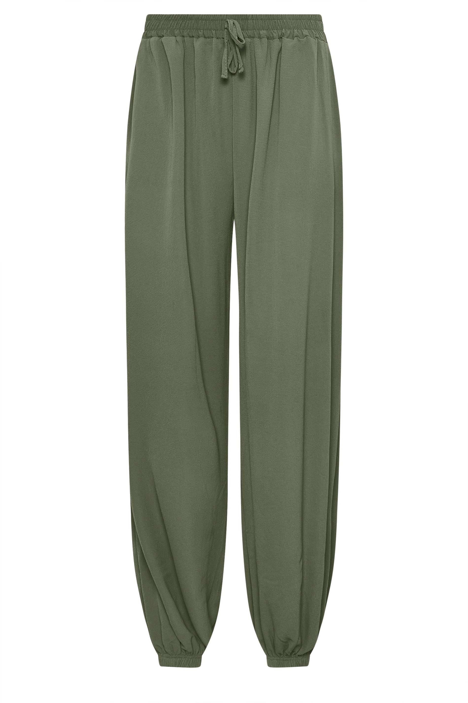 LTS Tall Women's Khaki Green Balloon Trousers | Long Tall Sally 5