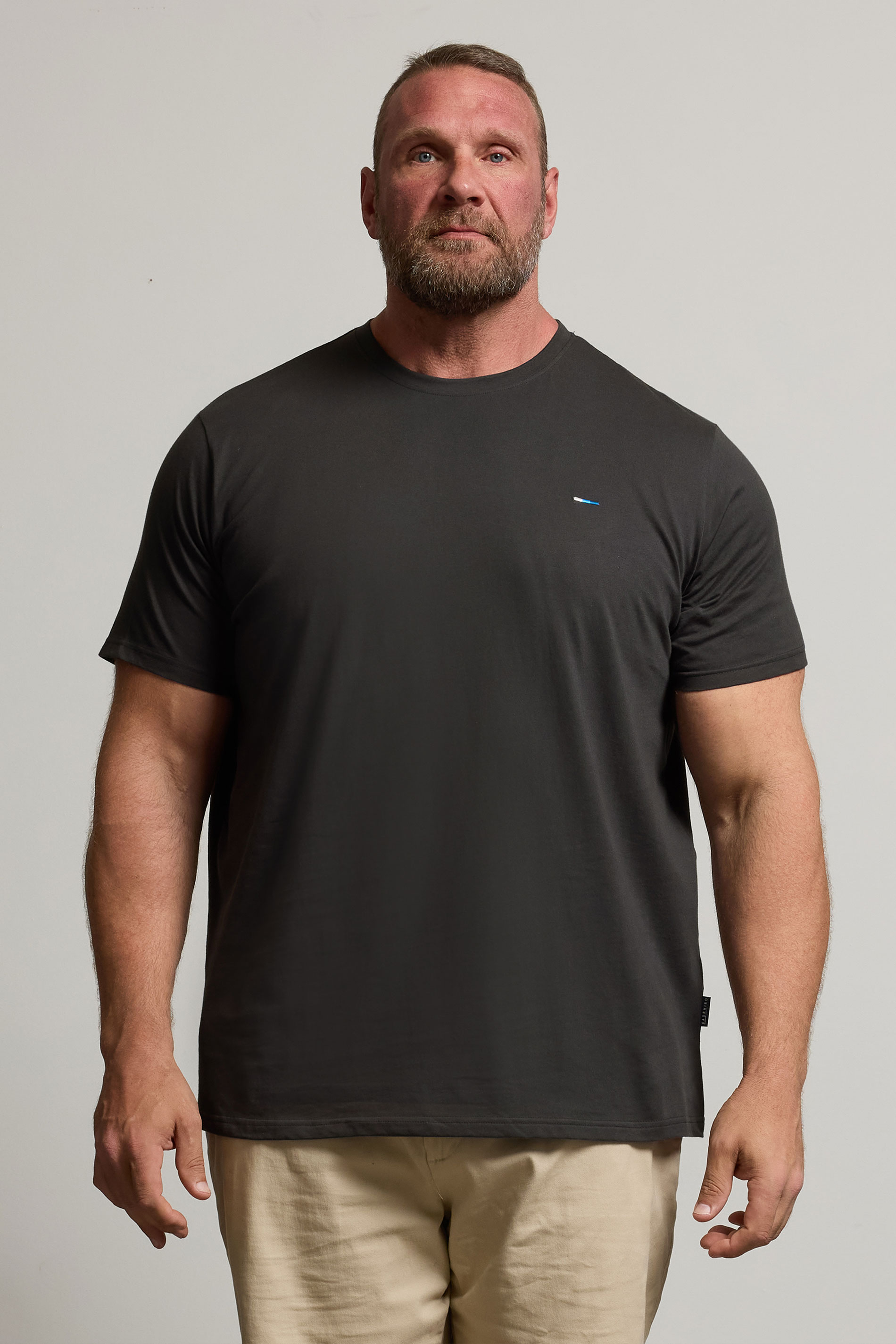BadRhino Big & Tall Dark Grey Core T-Shirt | BadRhino 1