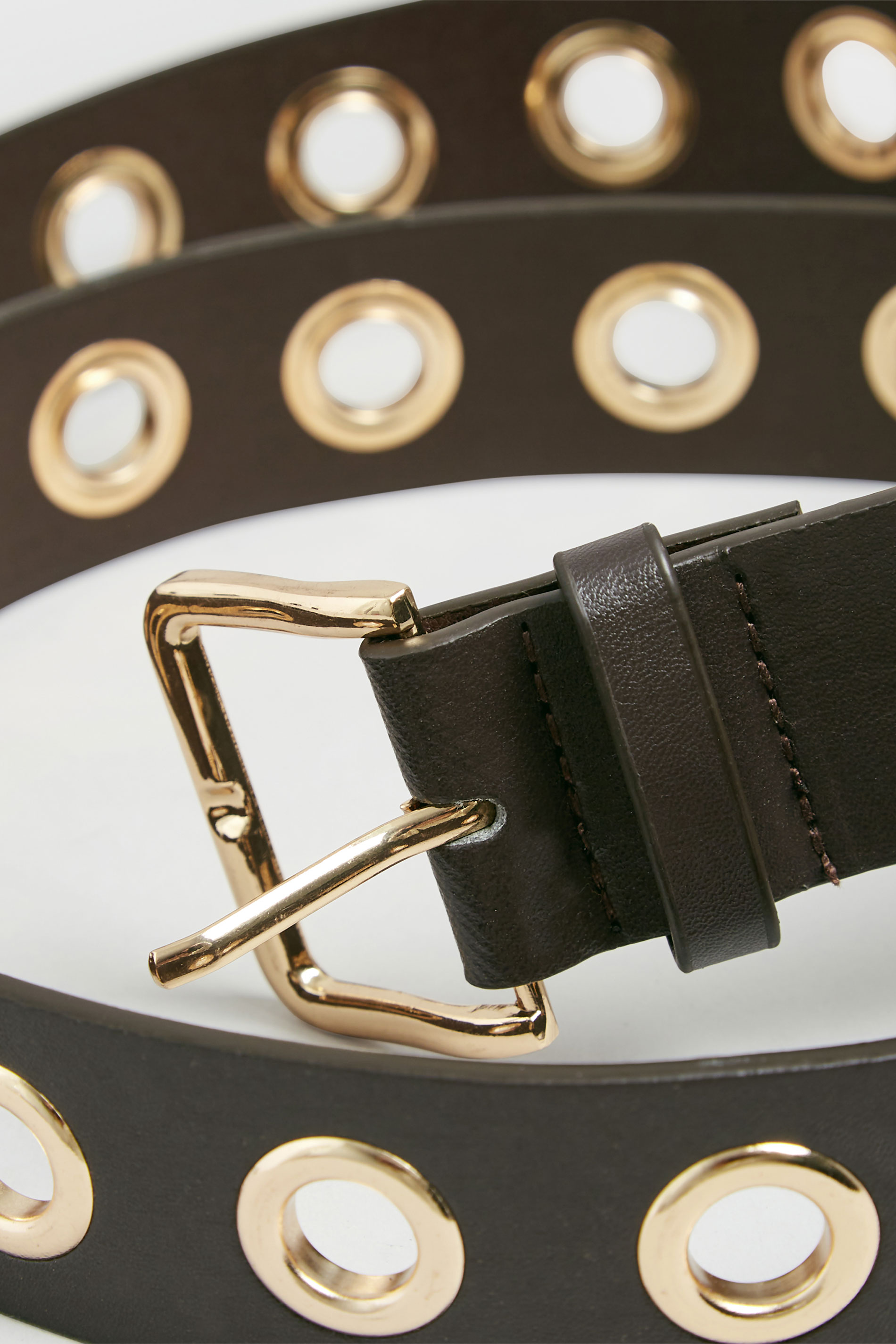 Brown Eyelet Belt | Yours Clothing 4