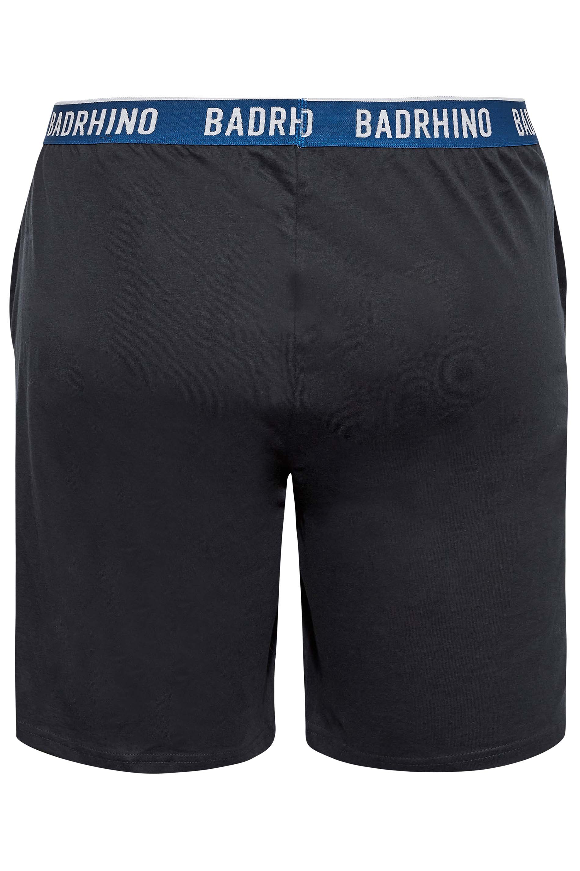 BadRhino Big & Tall Navy Blue Lounge Shorts | BadRhino 7
