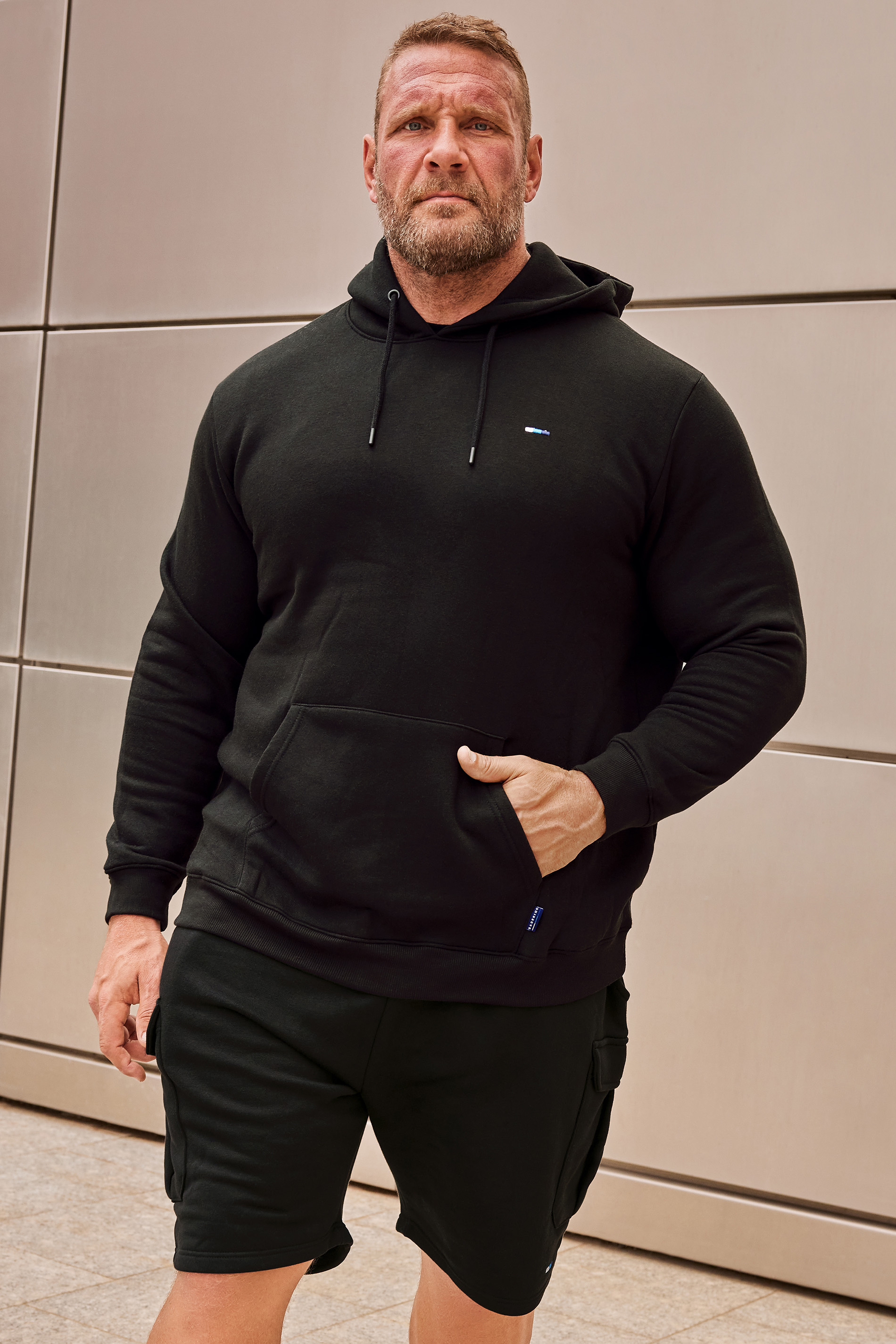 BadRhino Black Essential Hoodie | BadRhino 5
