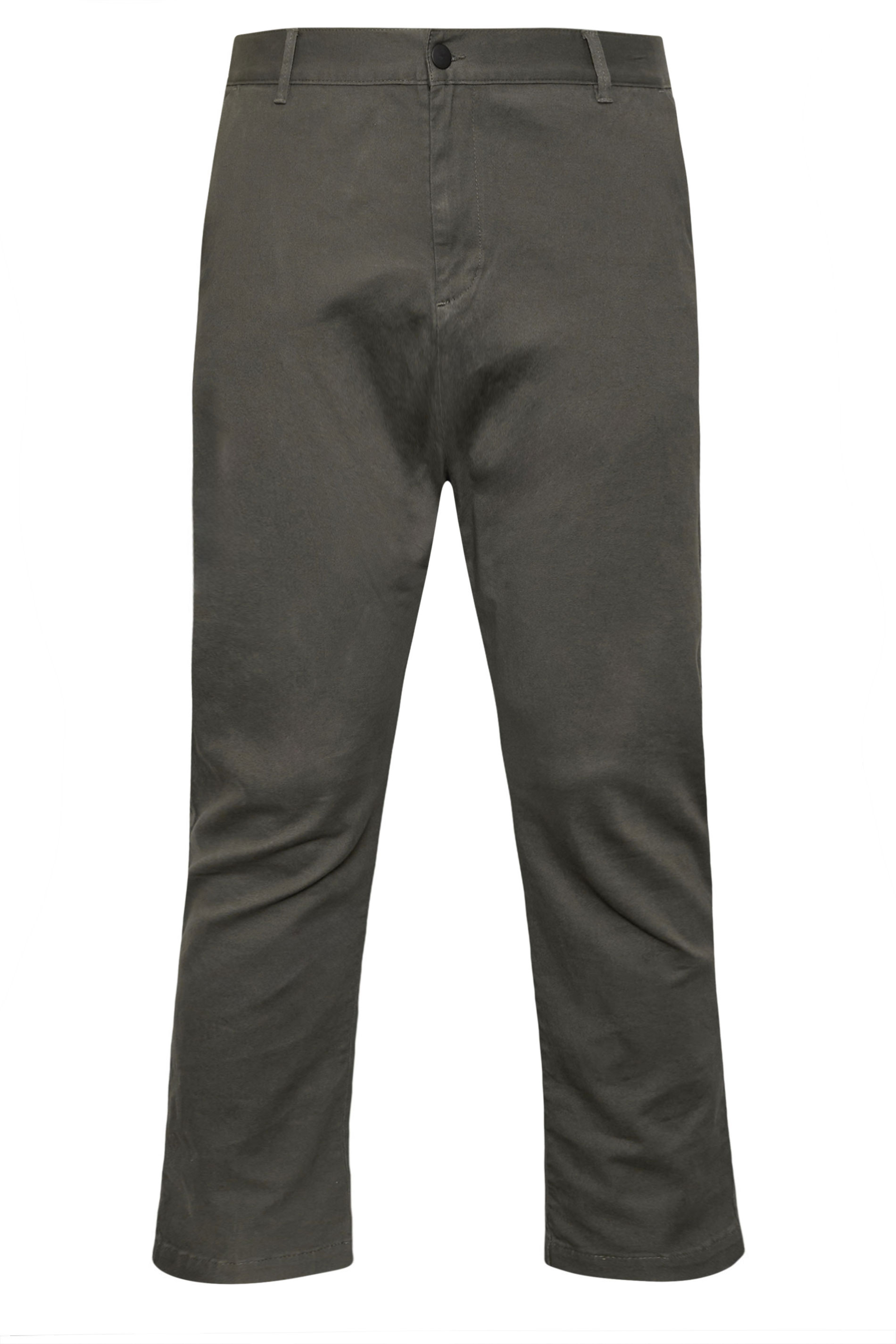 BadRhino Big & Tall Slate Grey Chino Trousers | BadRhino 7